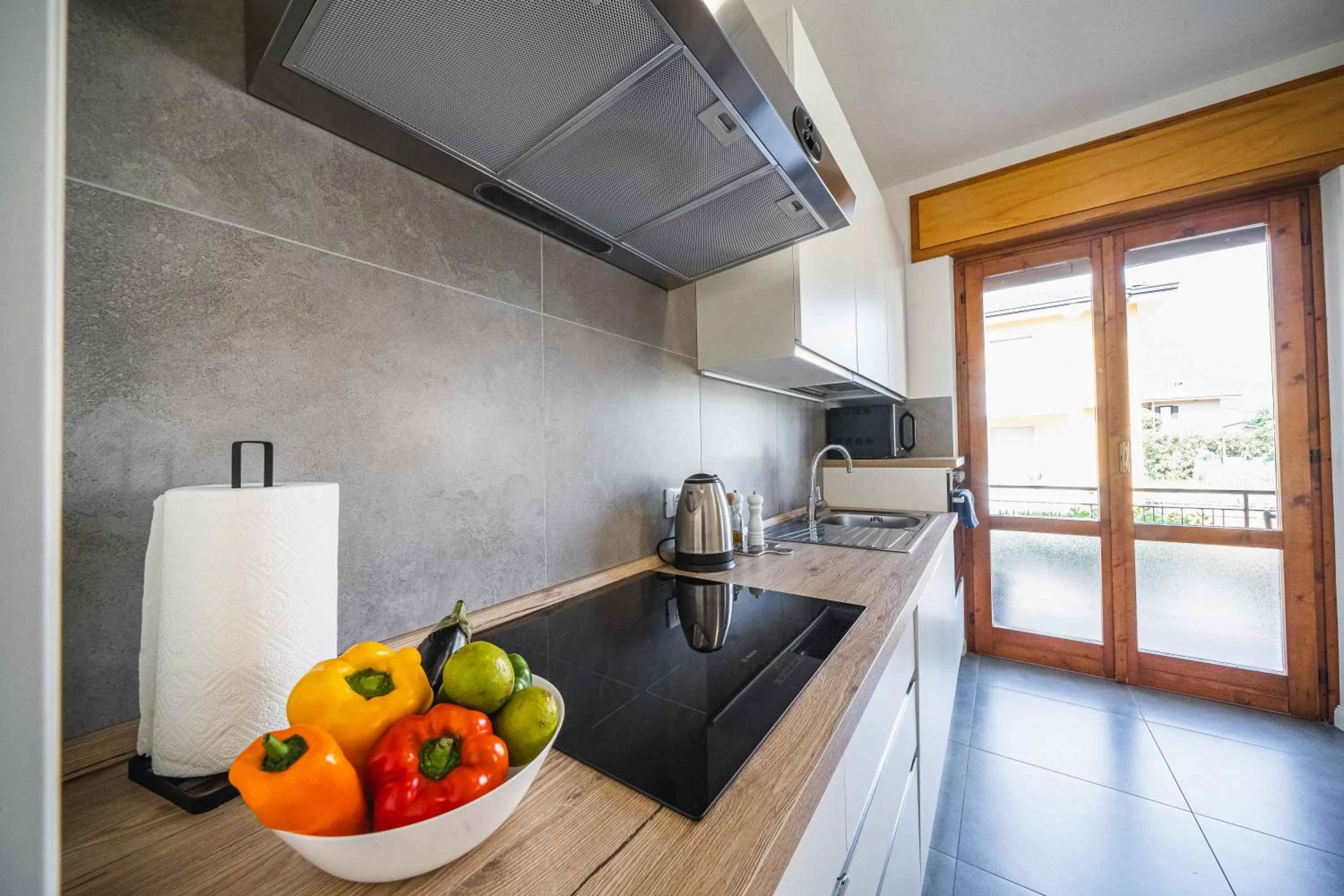Kitchen or kitchenette in Outdooredo Garda Apartment