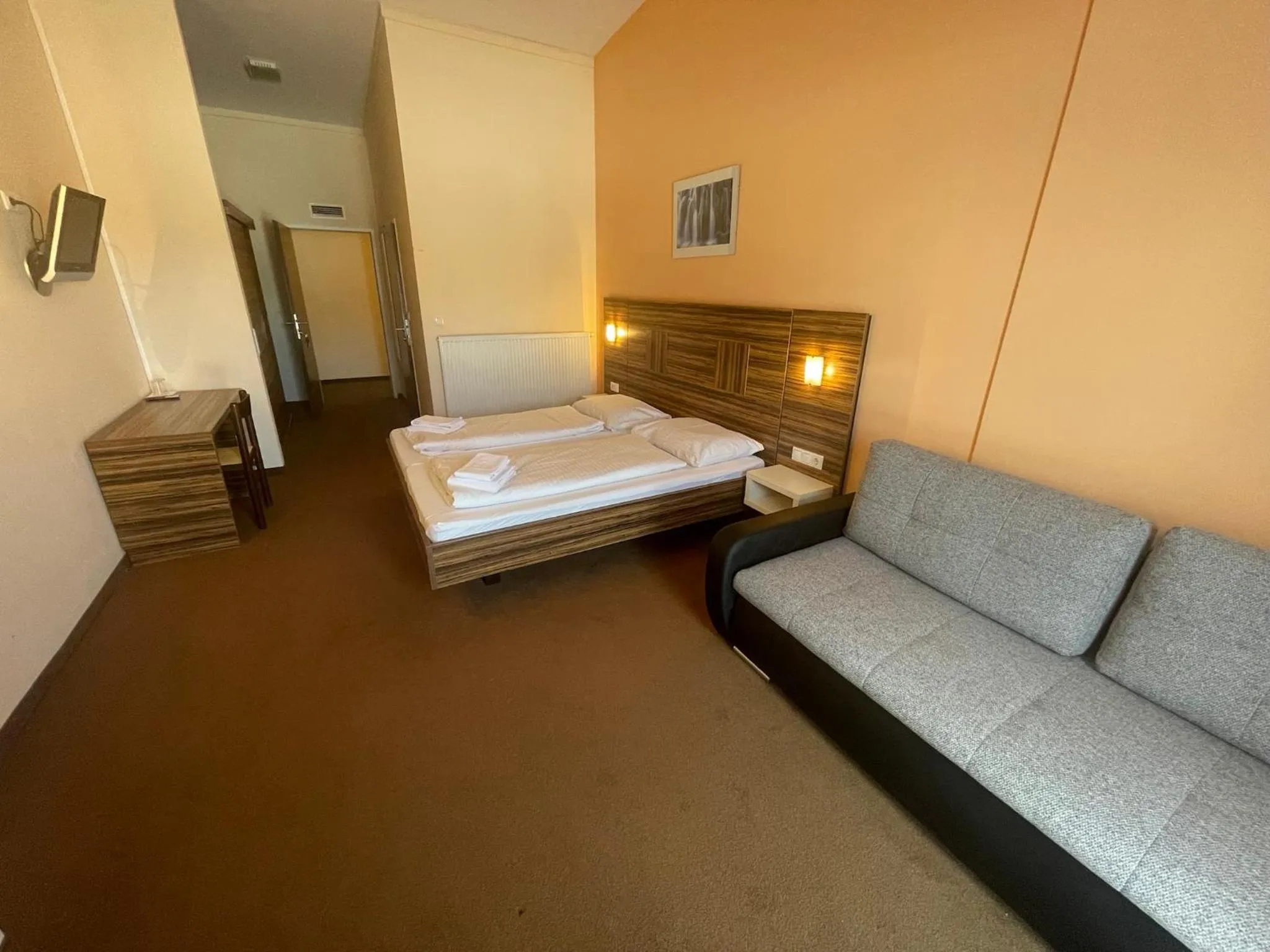 Bed in Hotel Koralpe