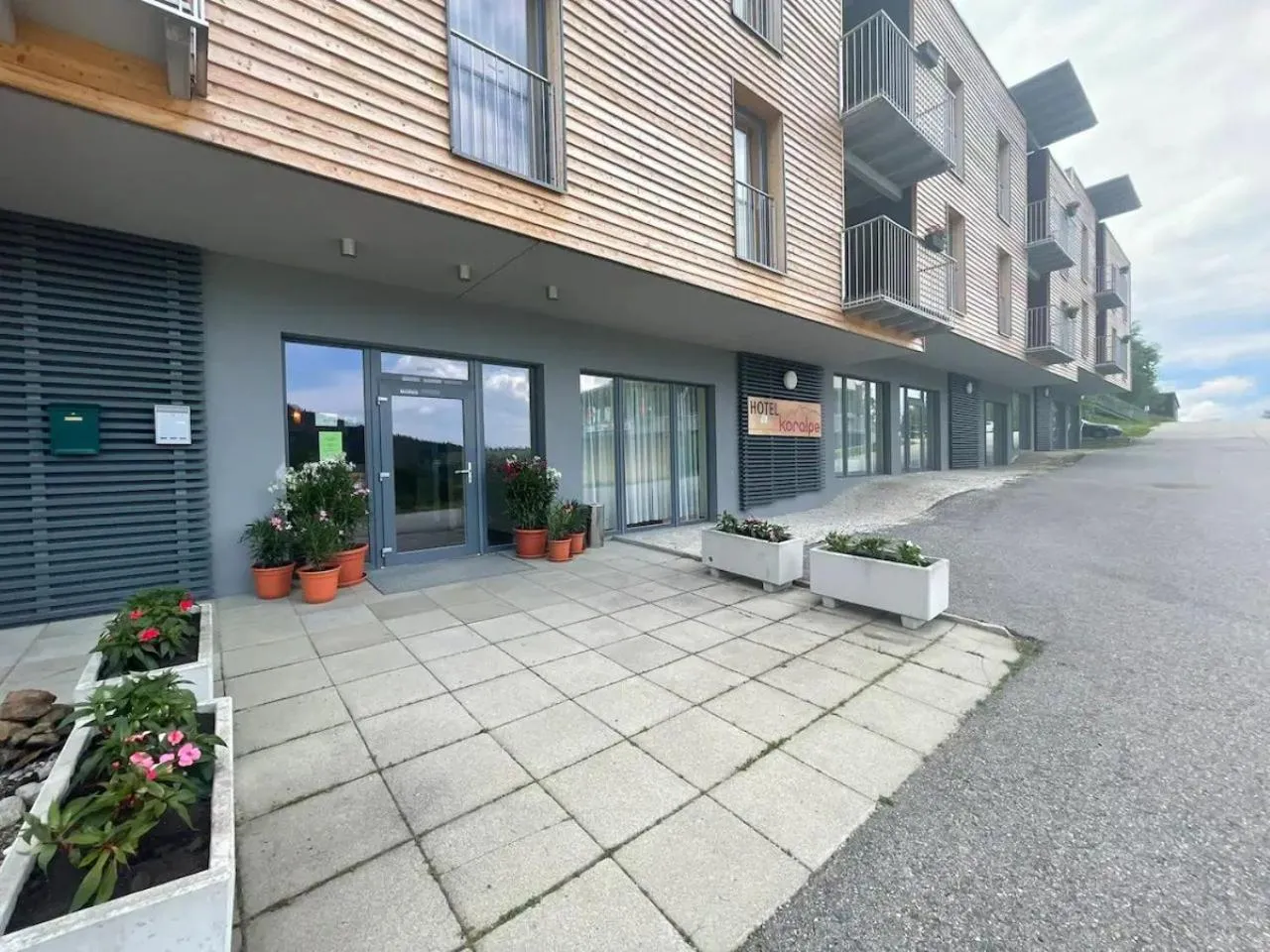 Property building in Hotel Koralpe