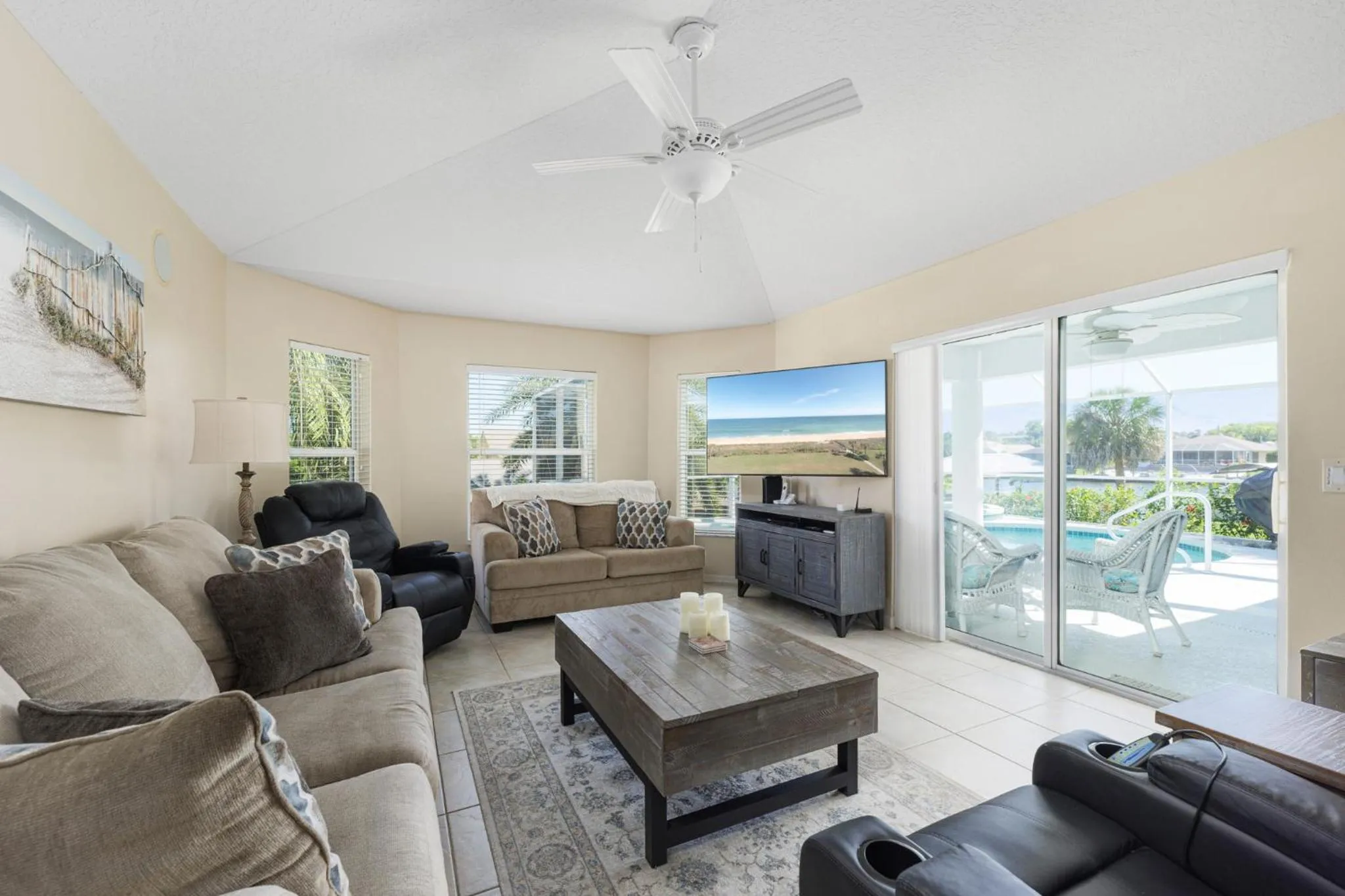 Living room in Dock Holliday