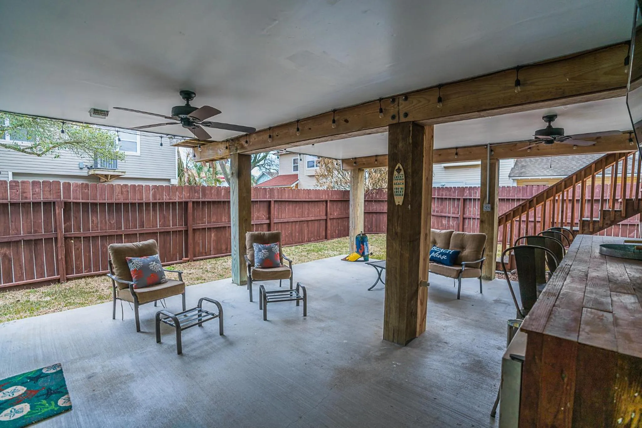 Property building in The Blue Flamingo