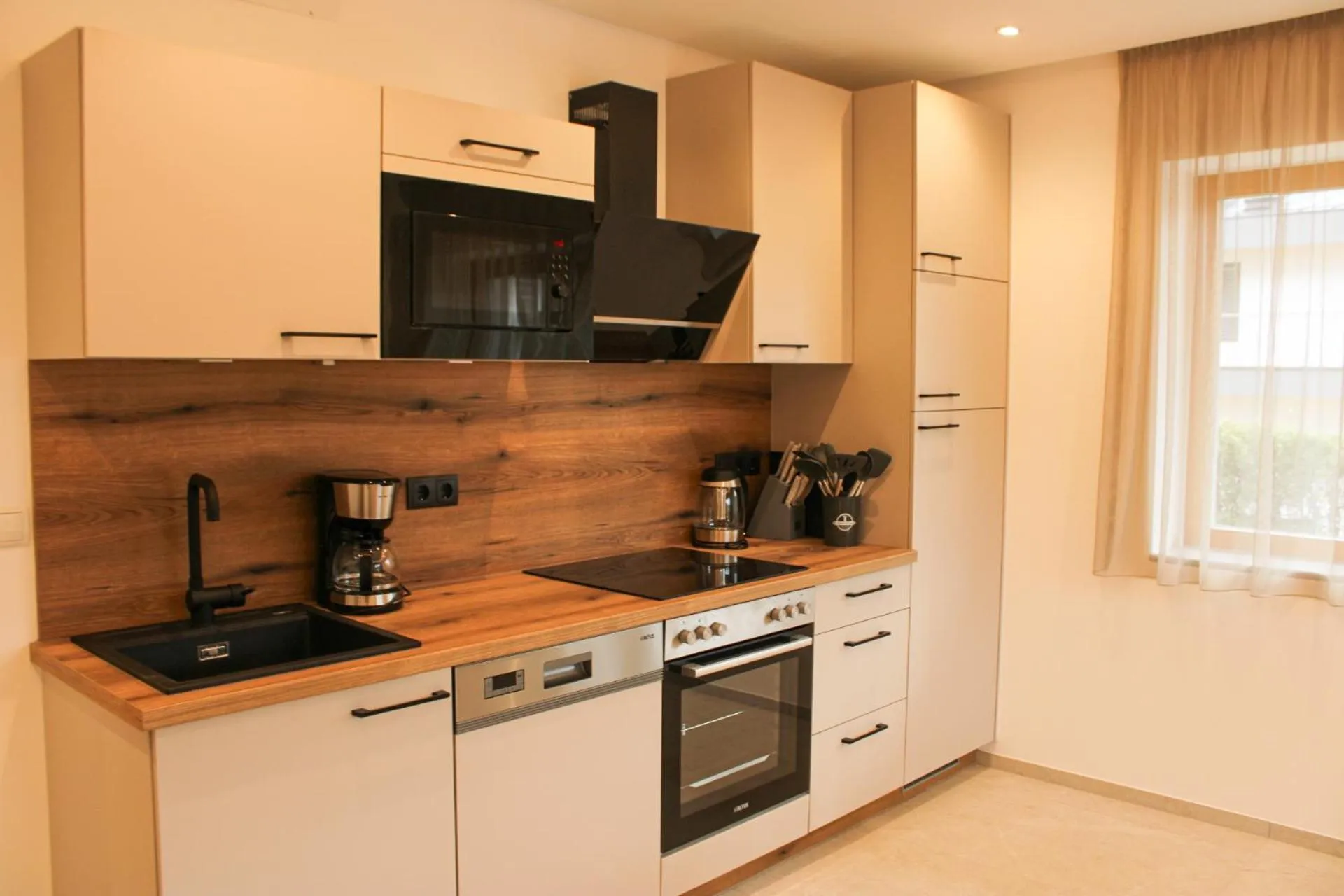 Kitchen or kitchenette in Residence Klementhof