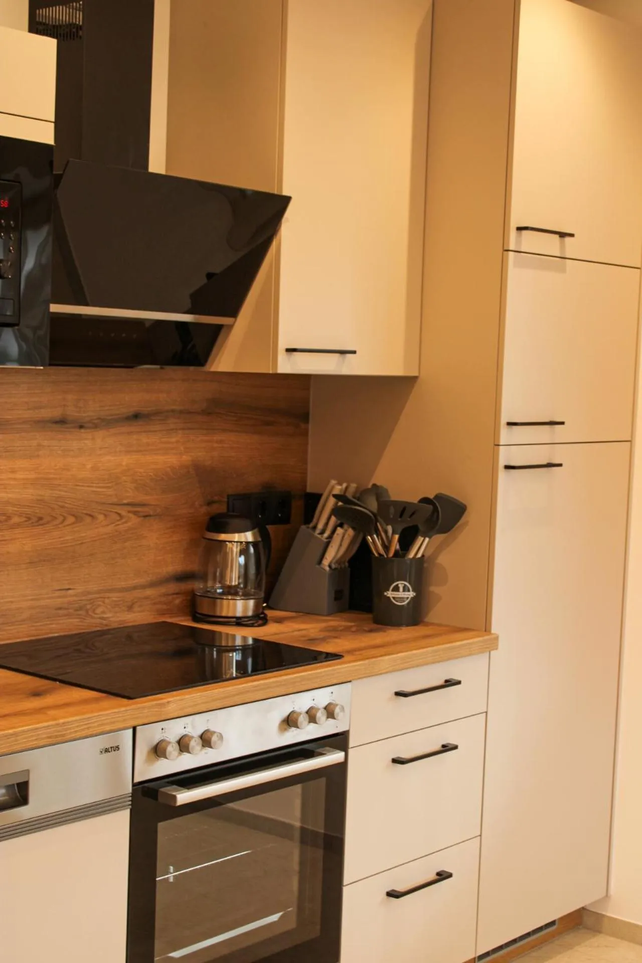 Kitchen or kitchenette in Residence Klementhof