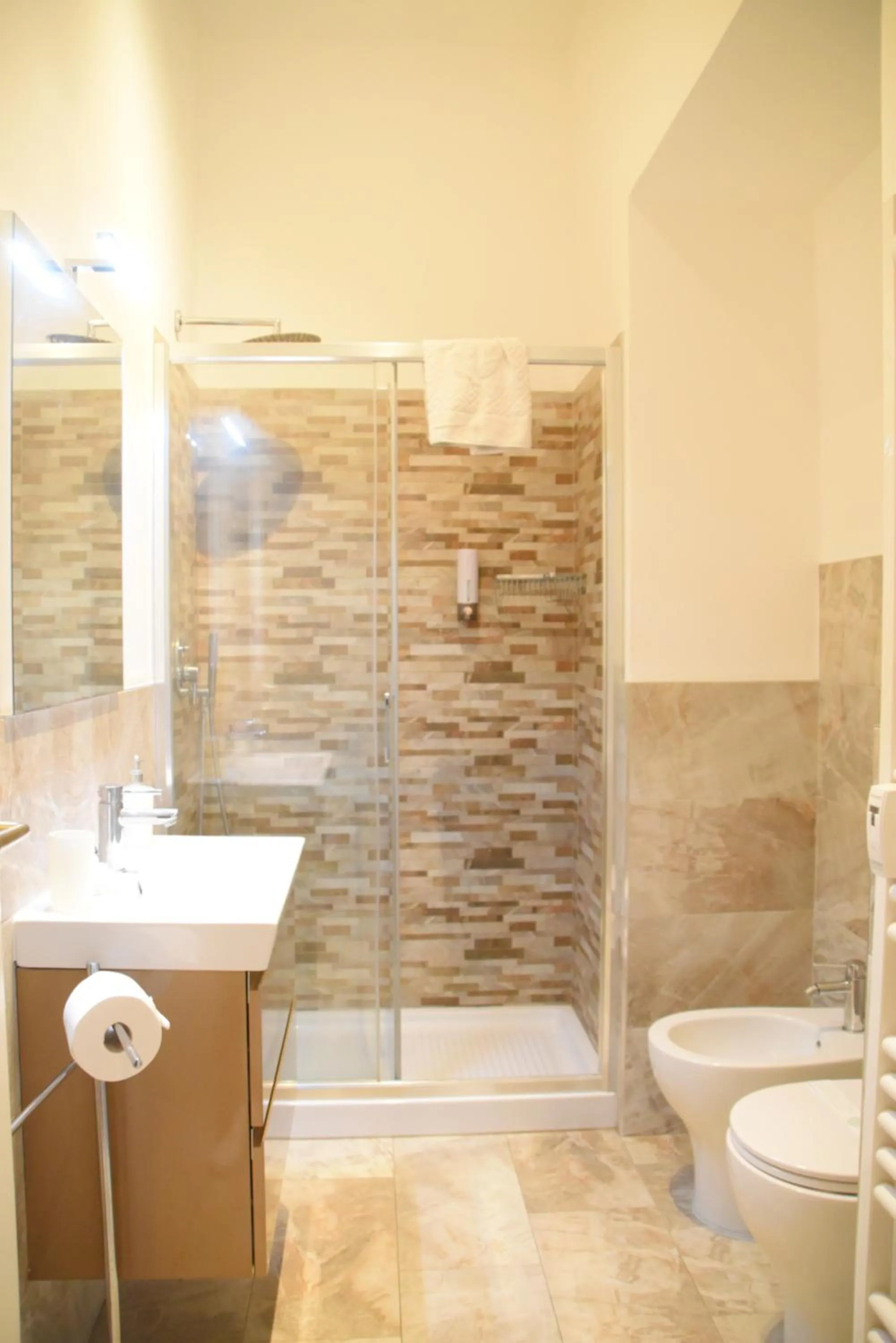 Shower in Residence Montanelli