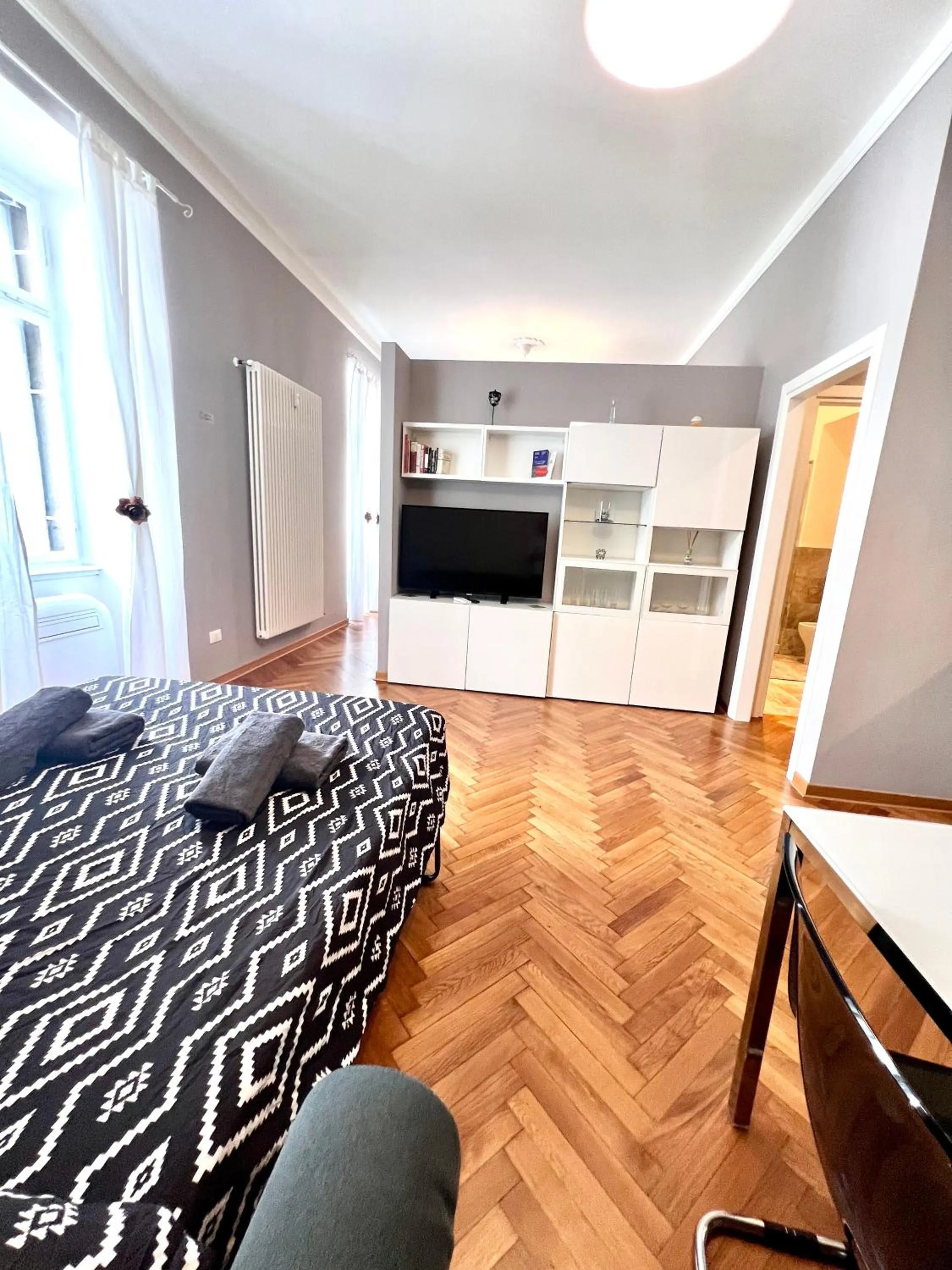 Kitchen or kitchenette in Residence Montanelli