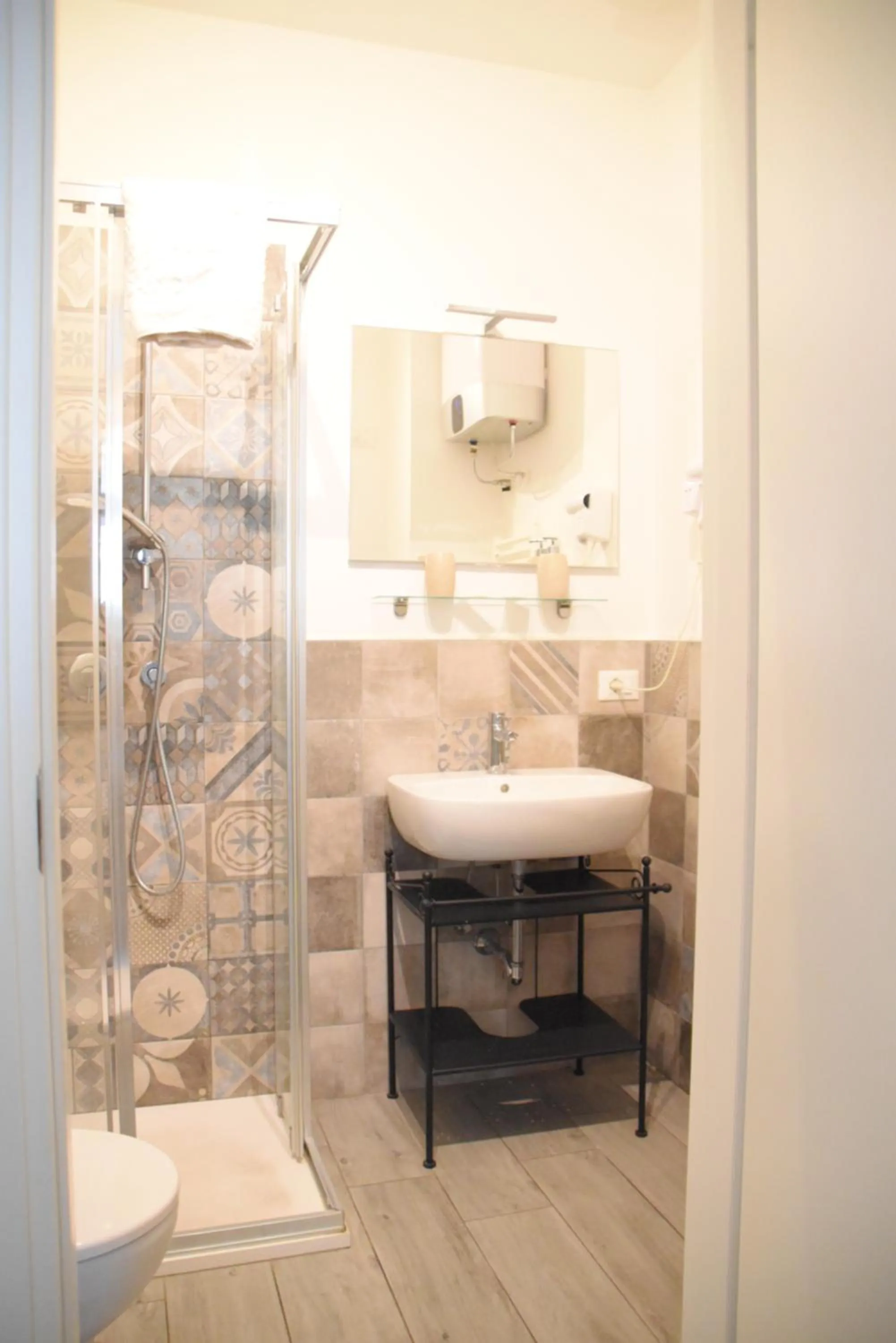 Shower in Residence Montanelli