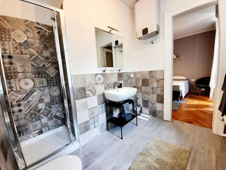 Bathroom in Residence Montanelli