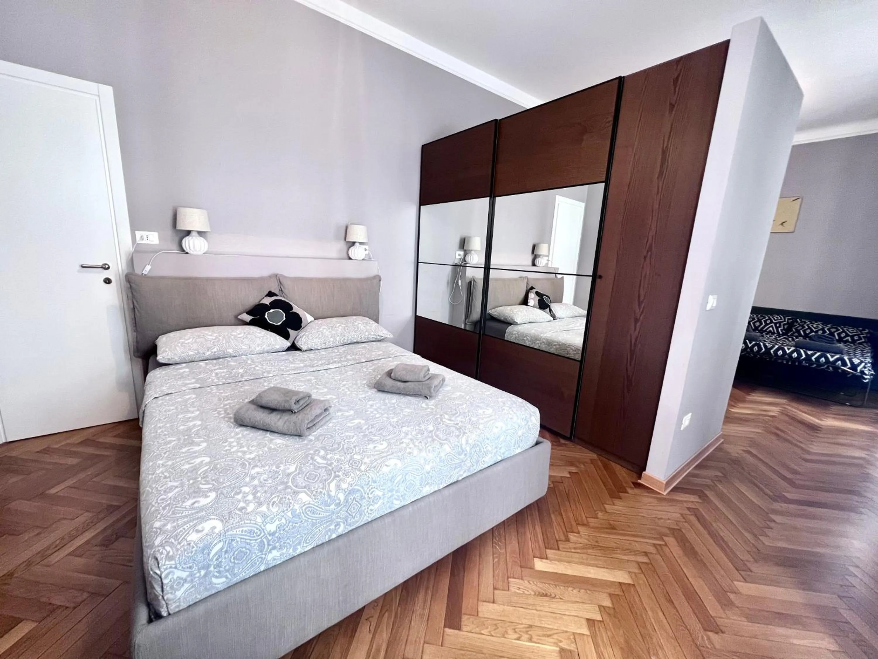 Bedroom, Bed in Residence Montanelli