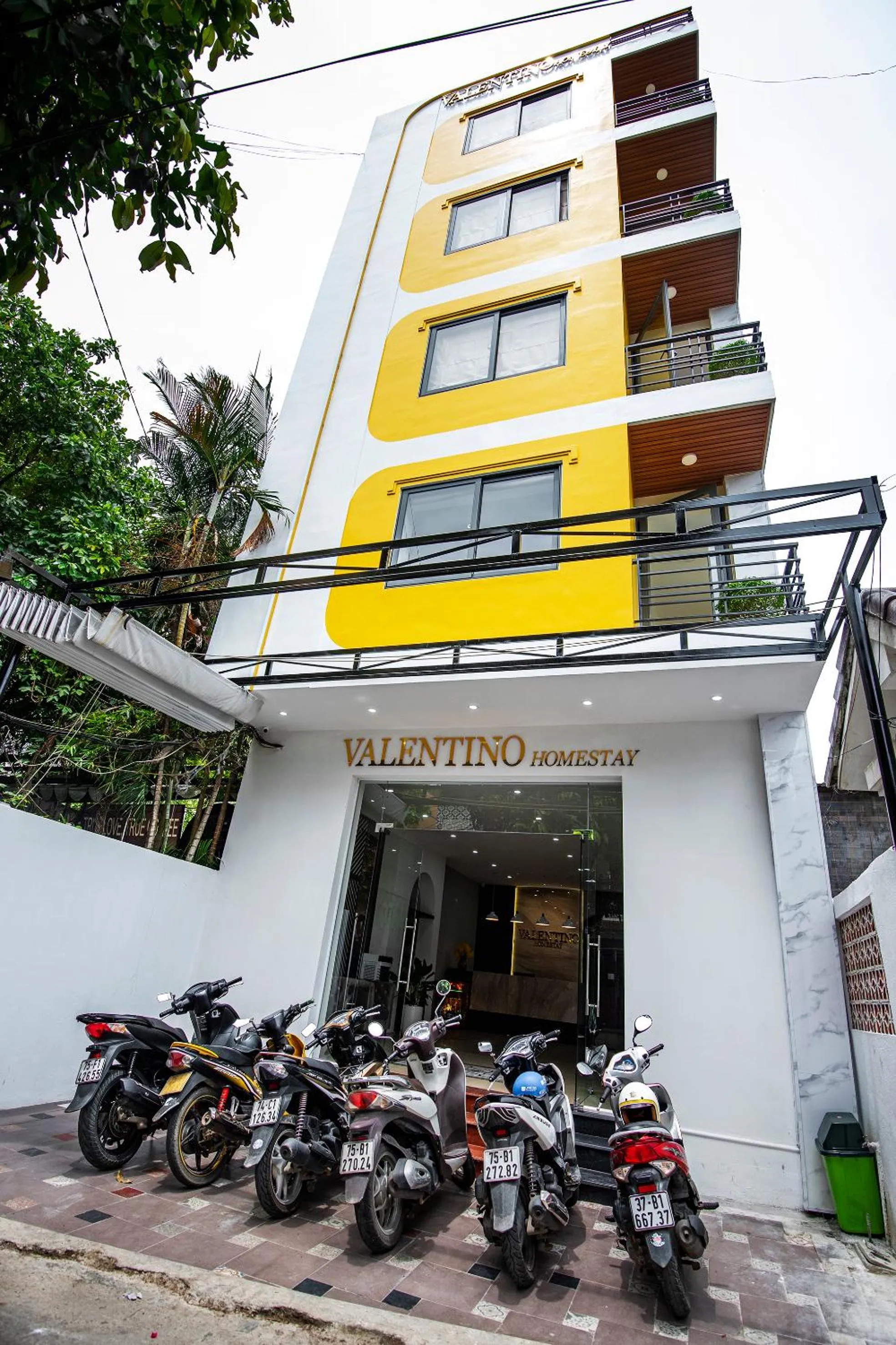 Property building in Valentino Homestay Hue