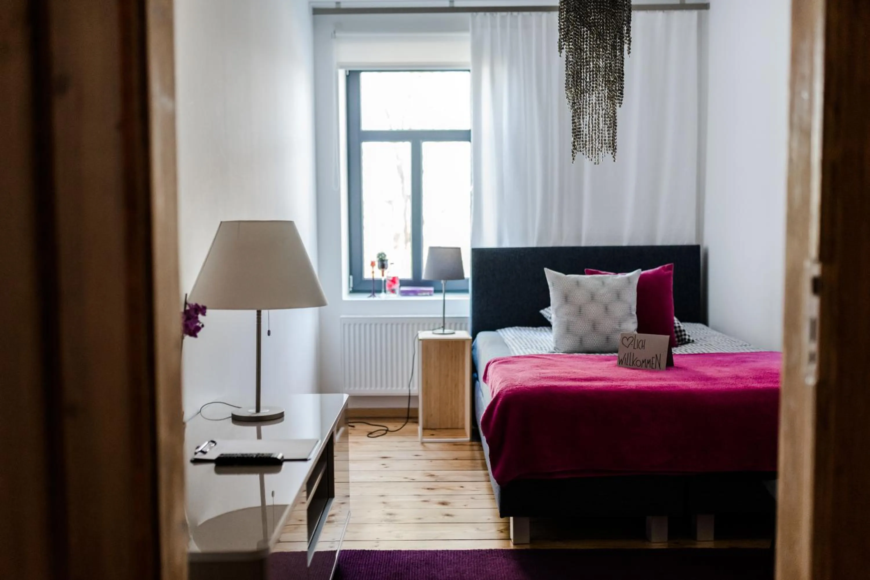 Bed in Sommers Hotel Altes Posteck