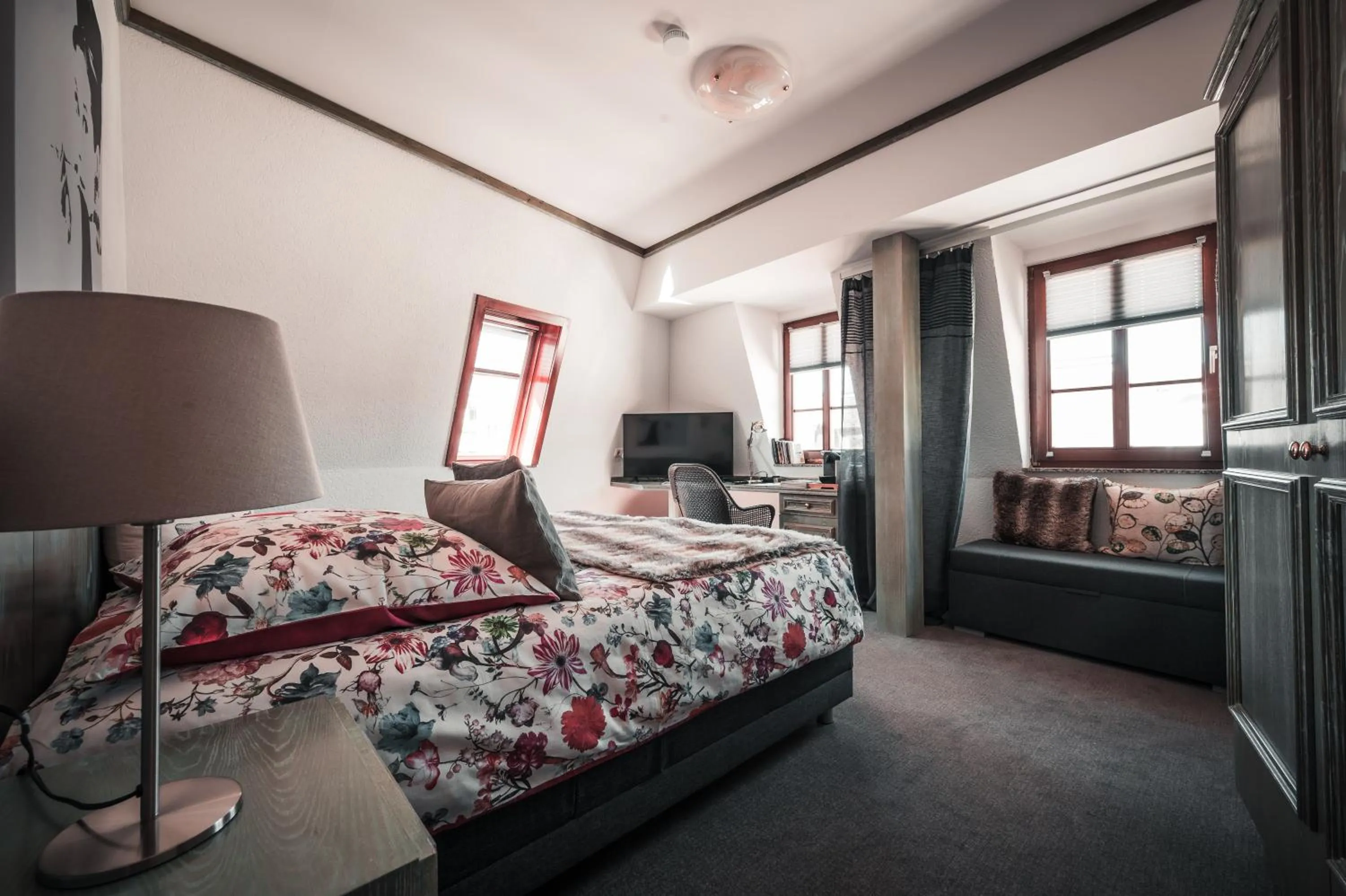 Bed in Sommers Hotel Altes Posteck