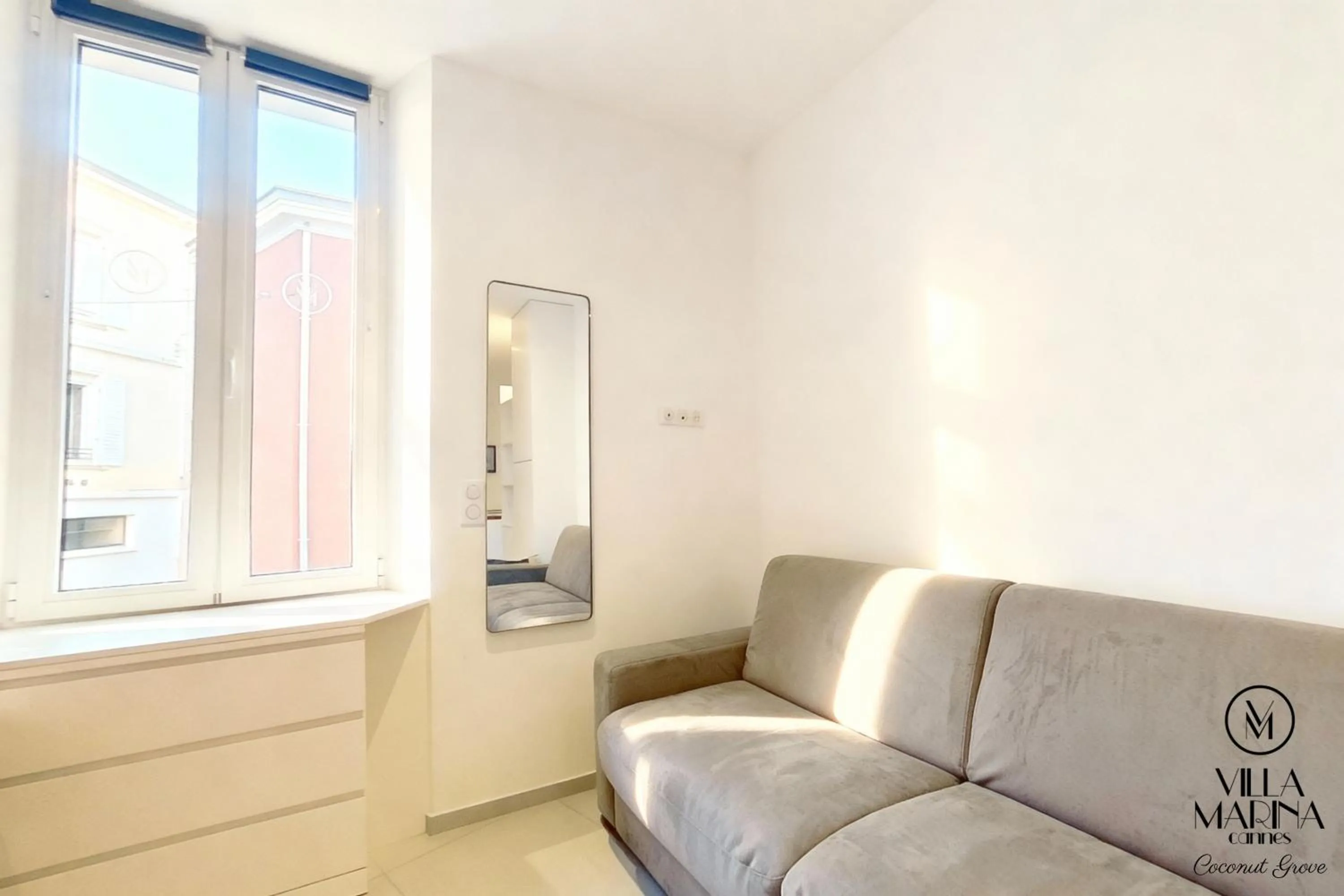 Living room in VILLA MARINA CANNES