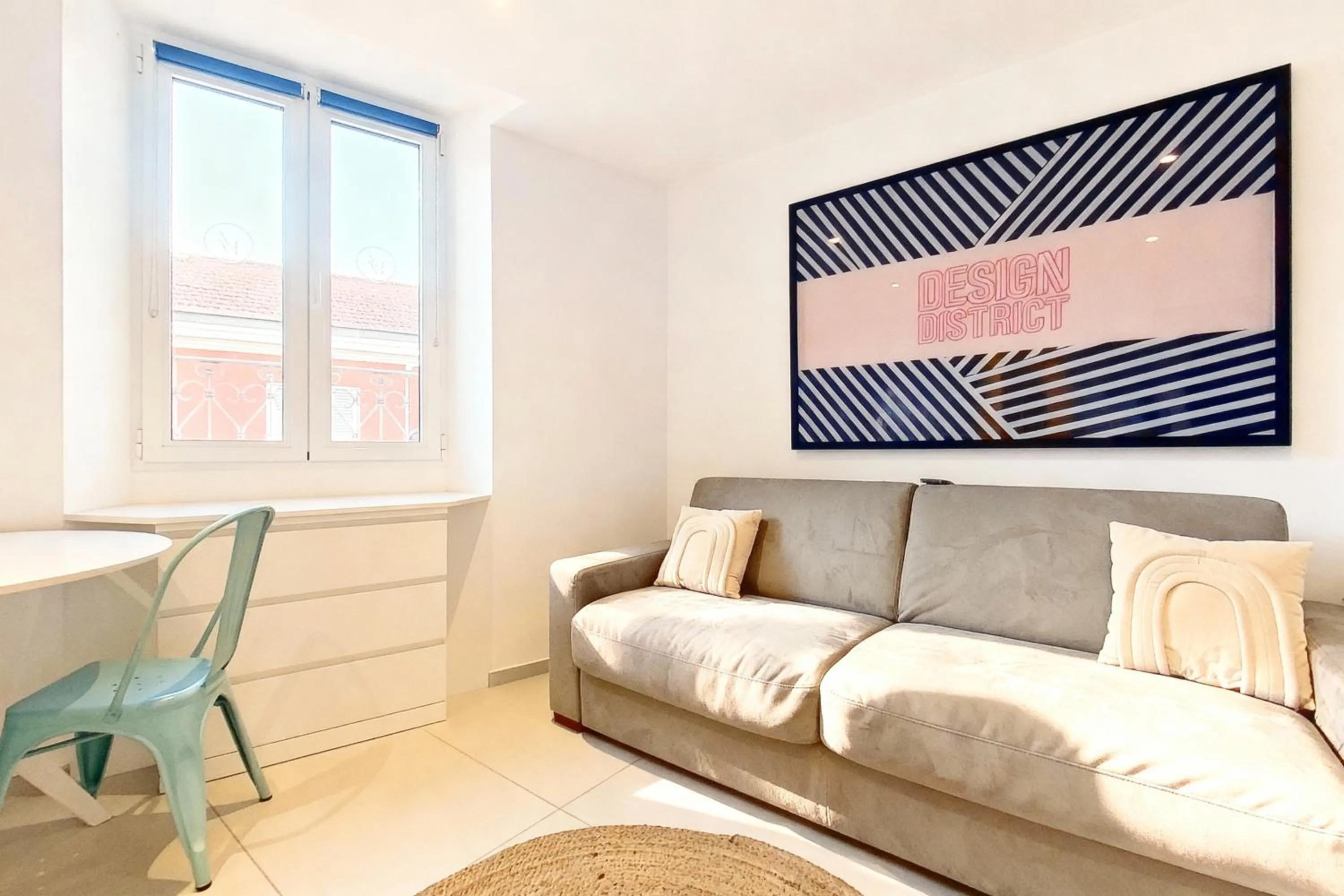 Living room in VILLA MARINA CANNES