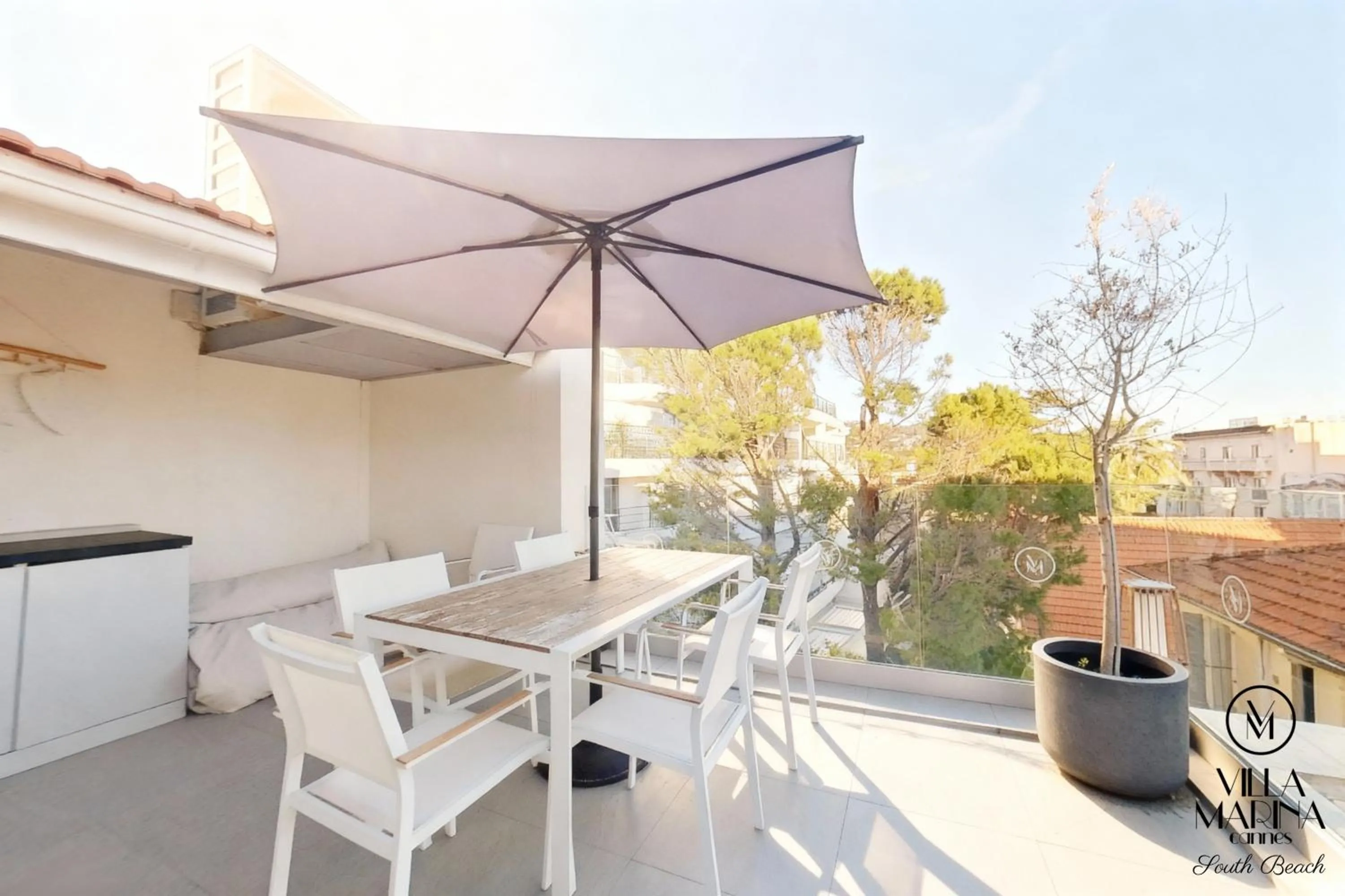 Patio in VILLA MARINA CANNES