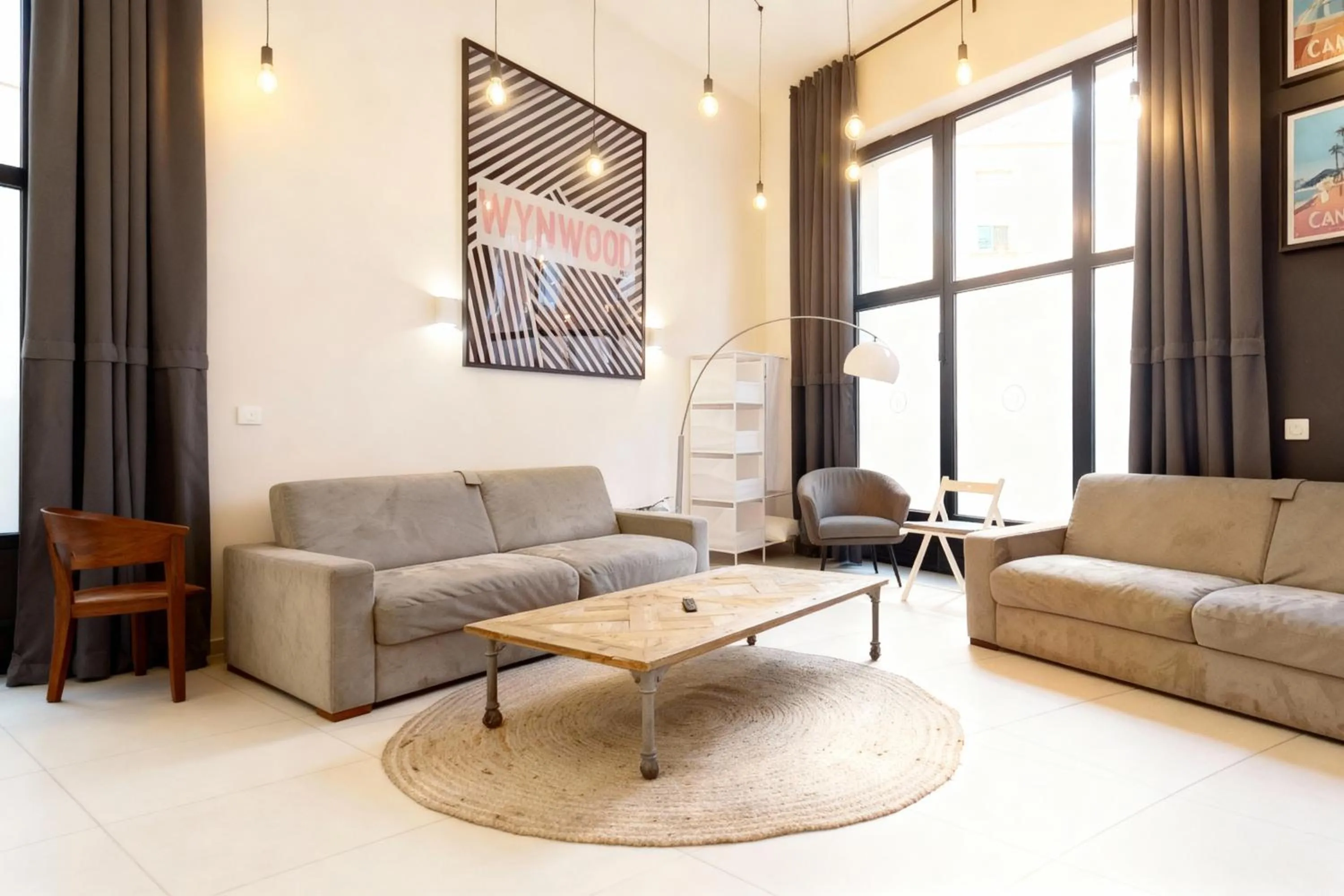 Living room in VILLA MARINA CANNES