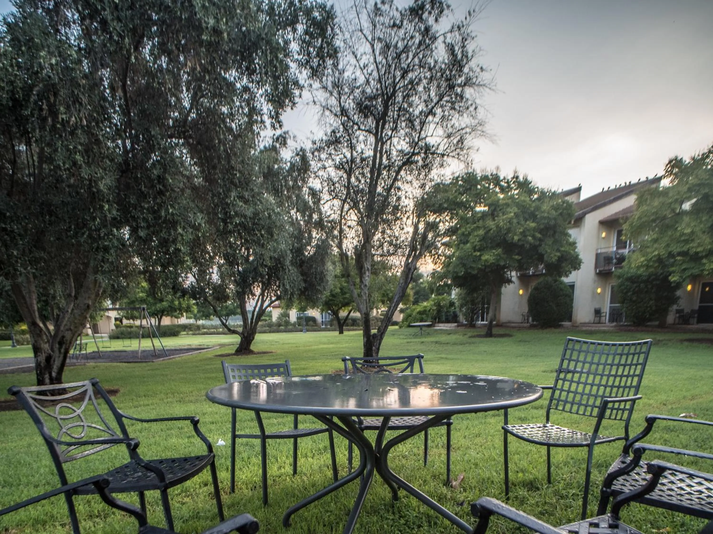 Garden in Pastoral Hotel - Kfar Blum