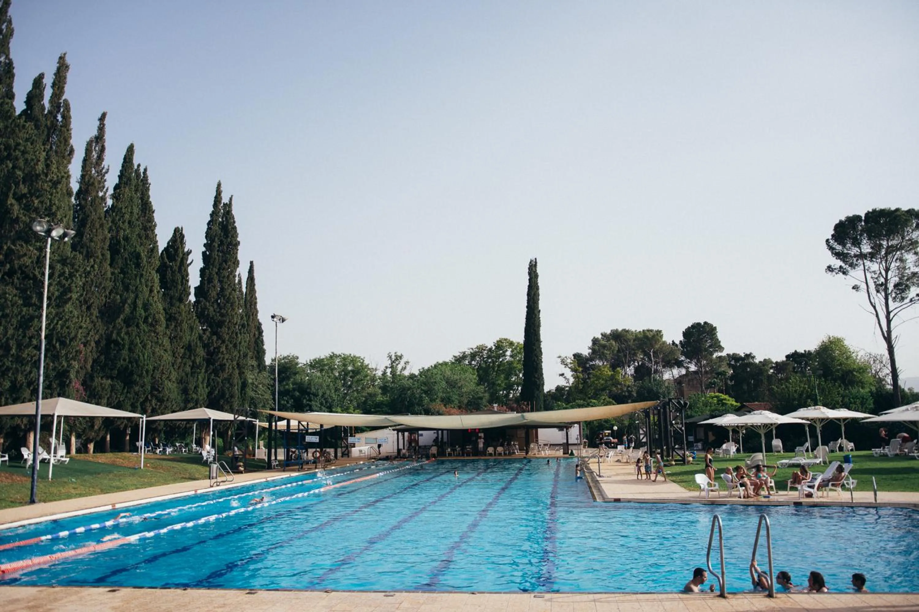 Swimming pool in Pastoral Hotel - Kfar Blum