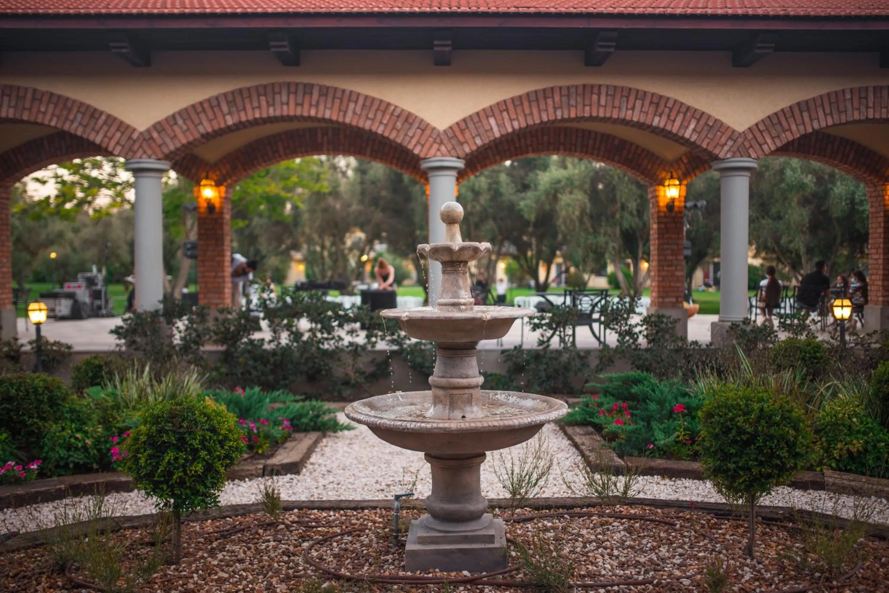 Garden in Pastoral Hotel - Kfar Blum