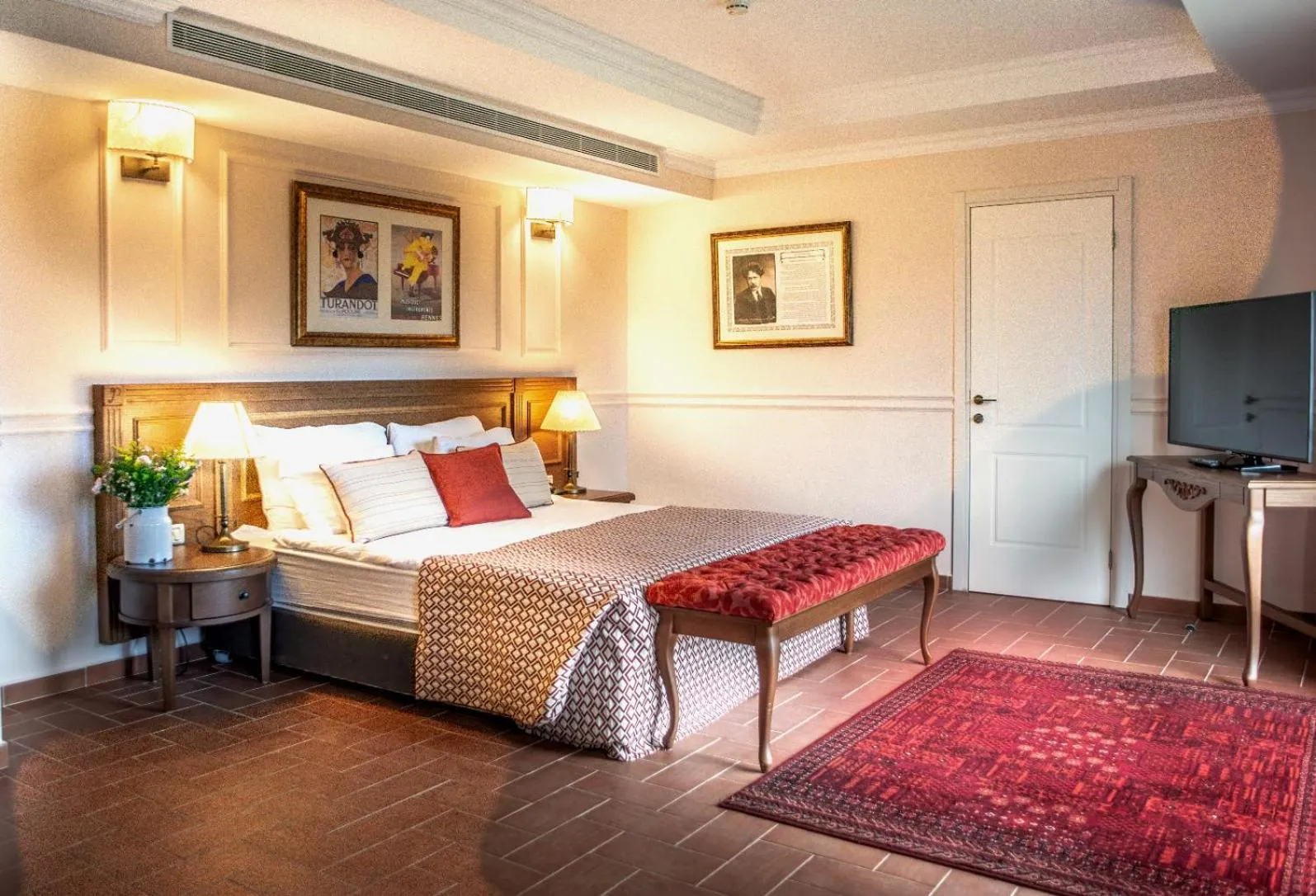 Photo of the whole room, Bed in Pastoral Hotel - Kfar Blum