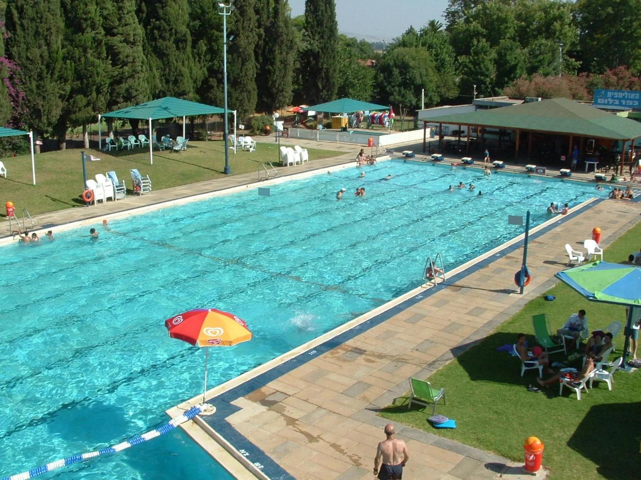 Swimming pool in Pastoral Hotel - Kfar Blum