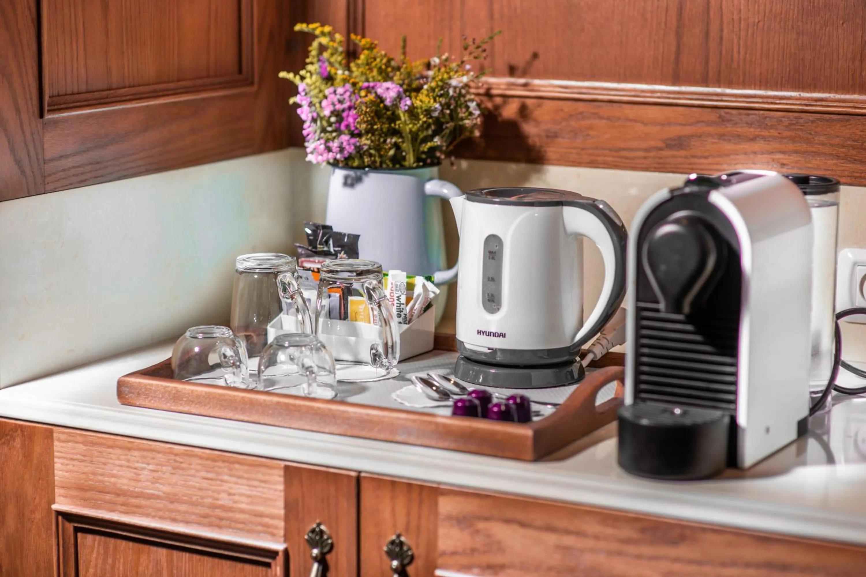 Coffee/tea facilities in Pastoral Hotel - Kfar Blum