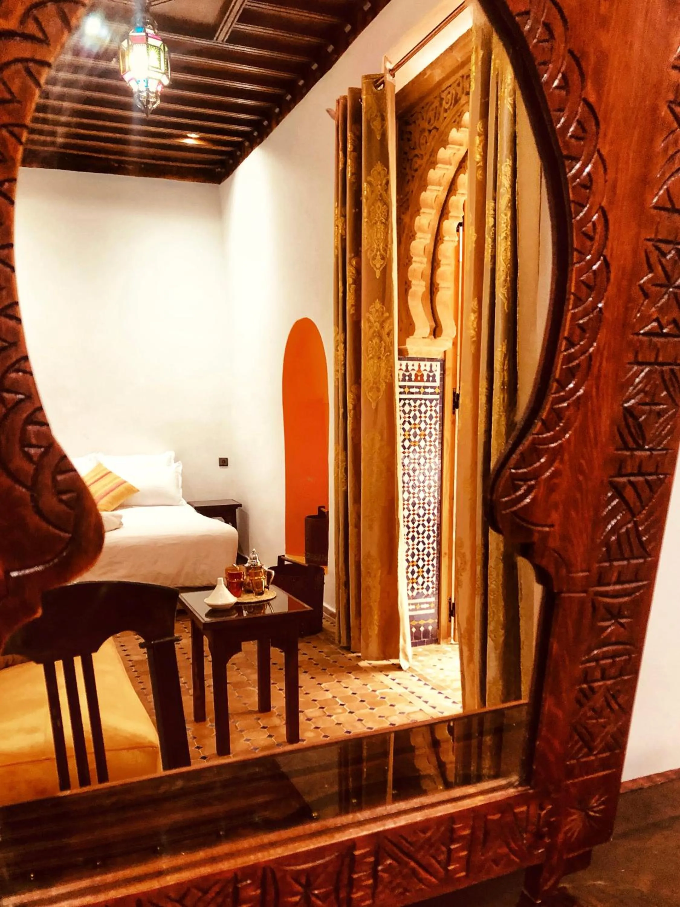 Bed in Riad Majorelle