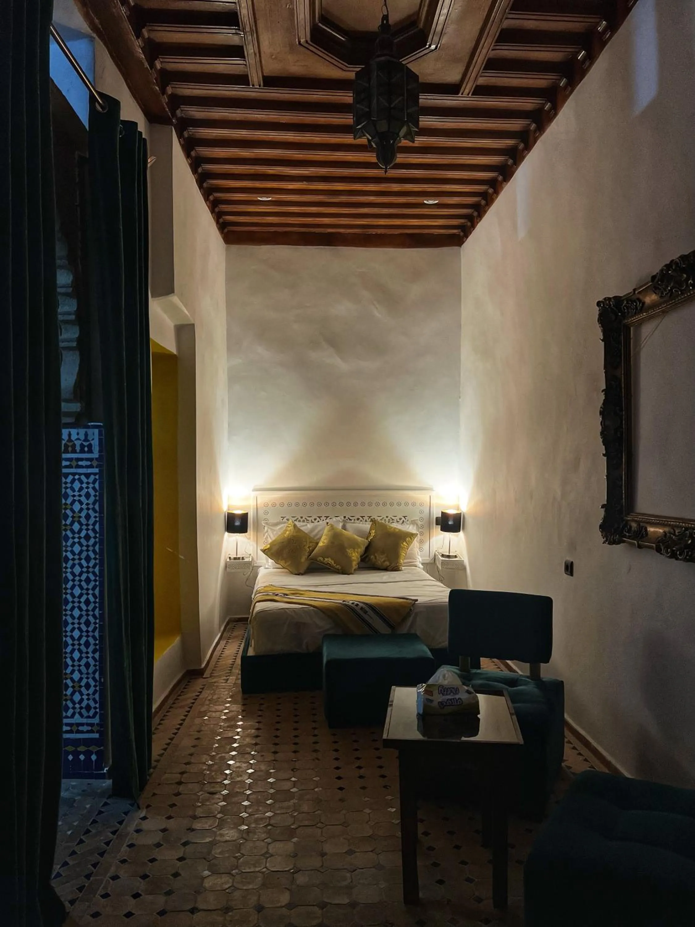 Bed in Riad Majorelle
