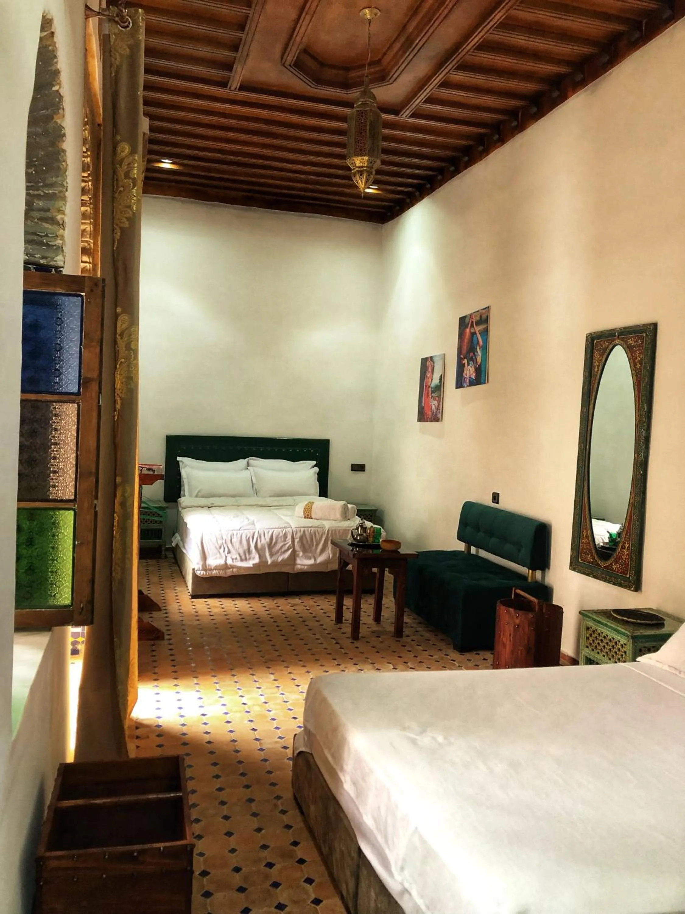 Bed in Riad Majorelle