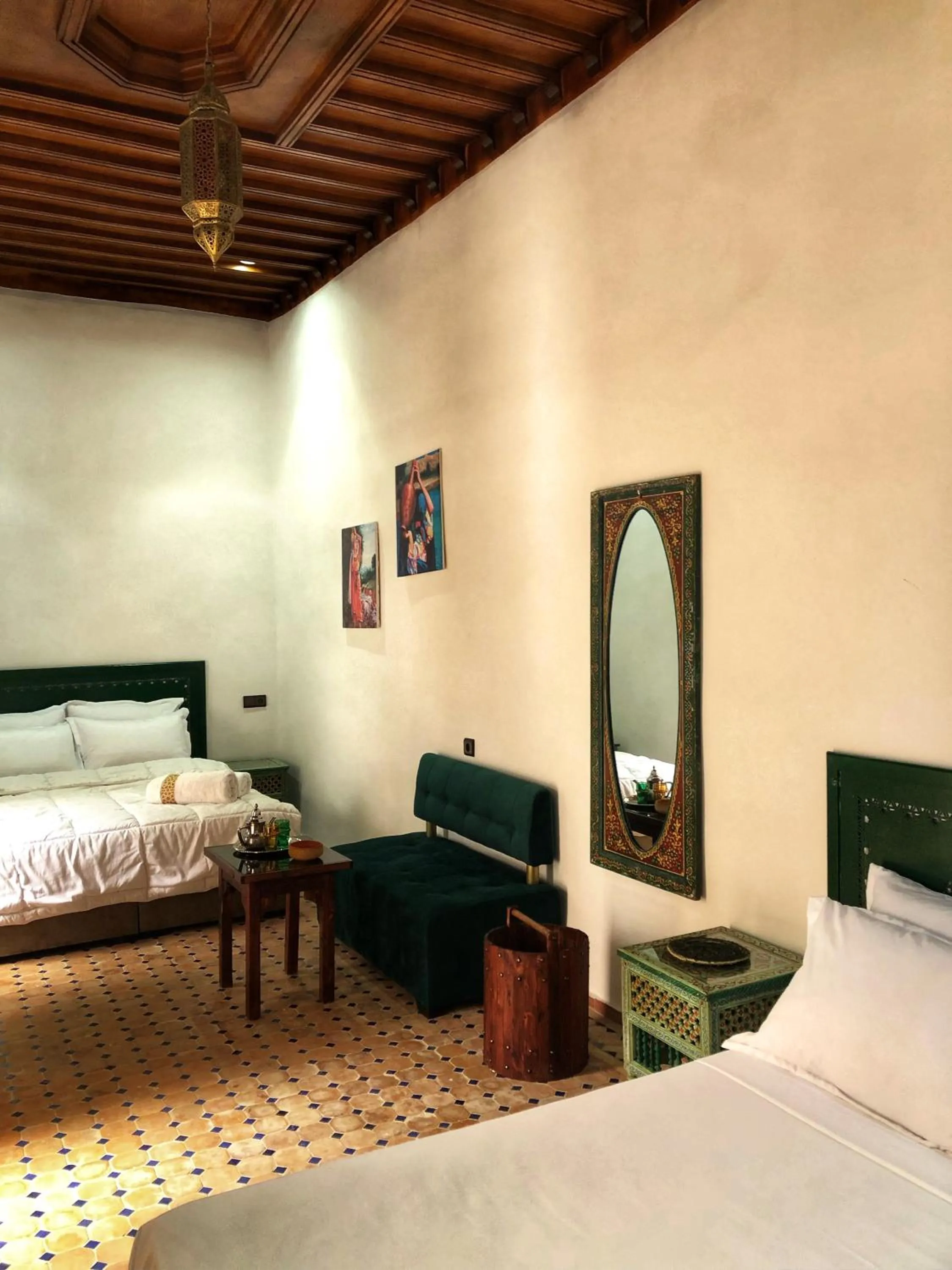 Bed in Riad Majorelle