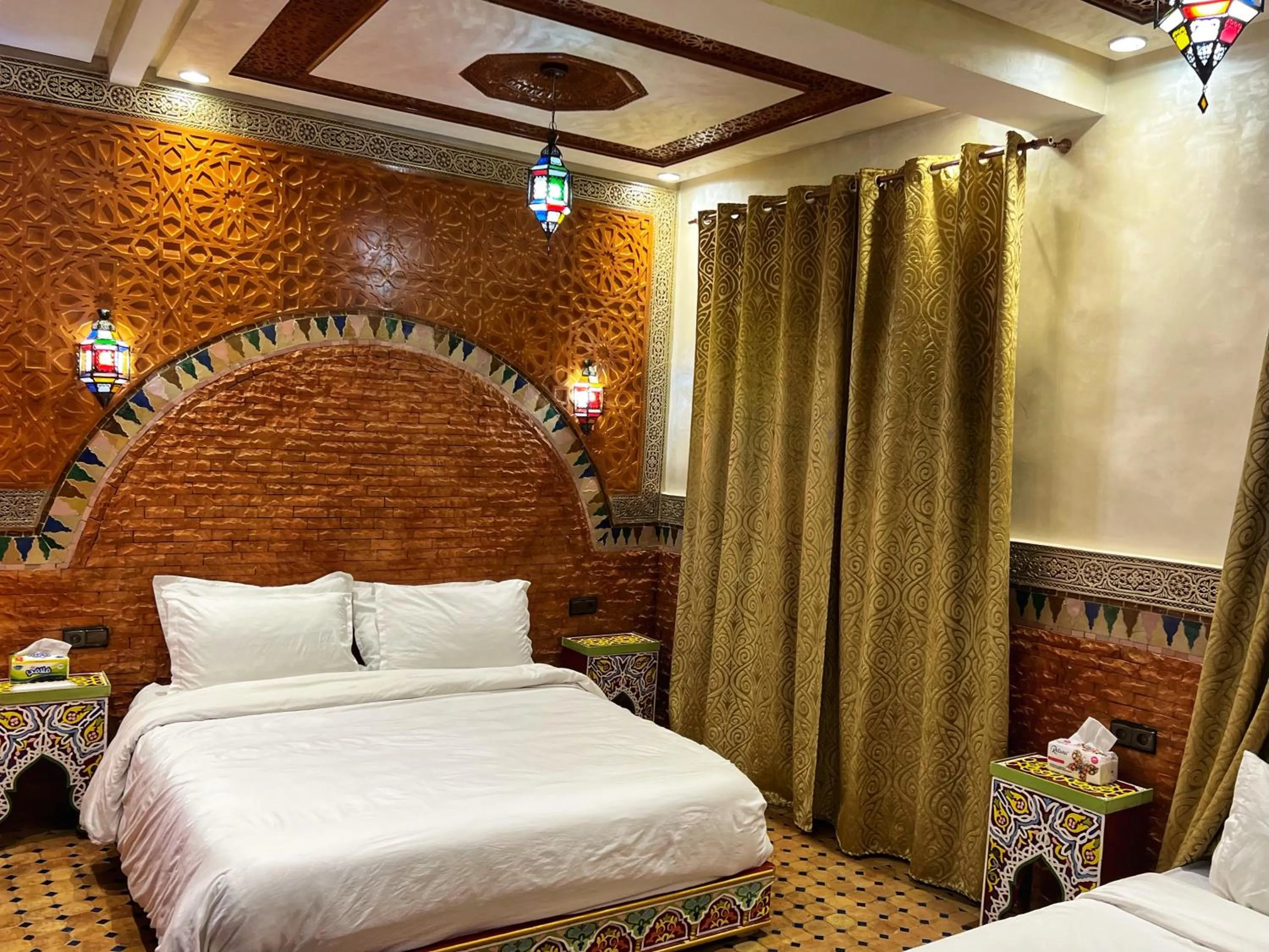 Bed in Riad Majorelle