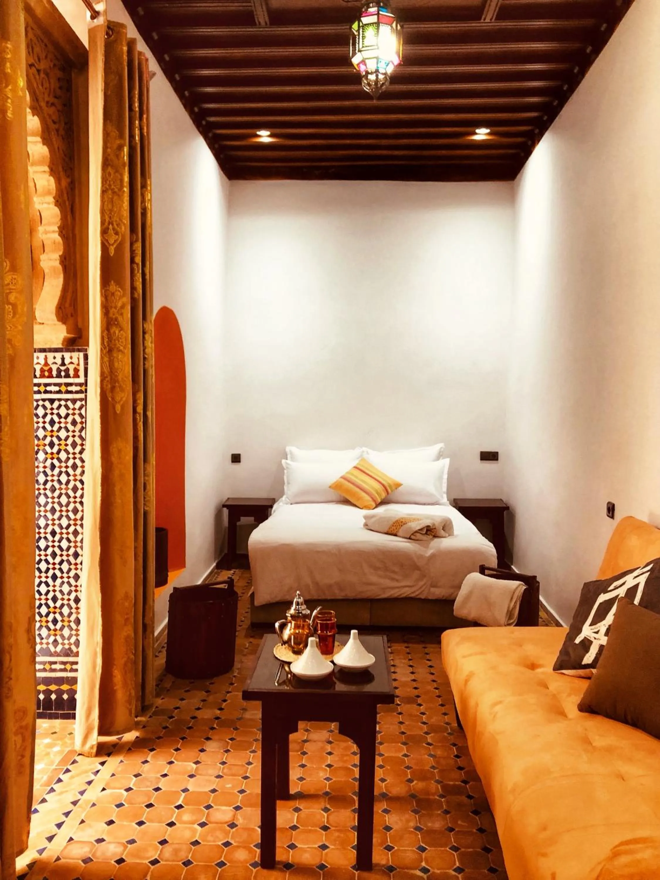Bed in Riad Majorelle