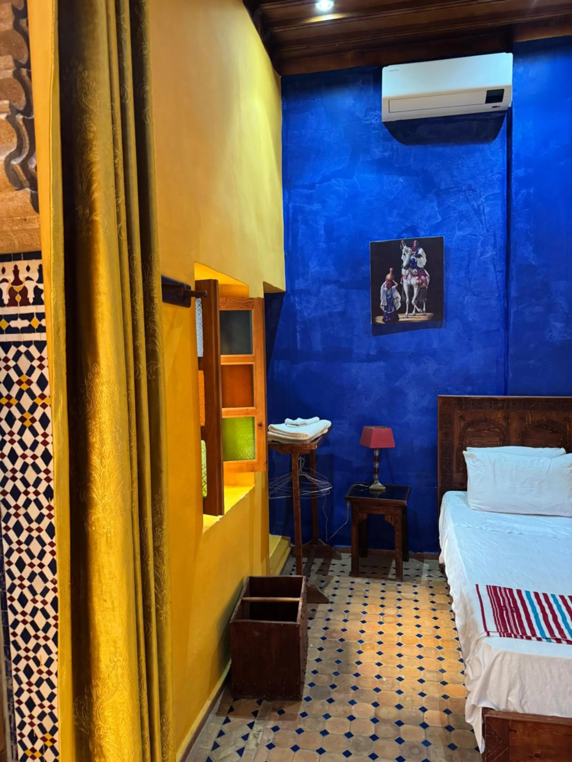Bed in Riad Majorelle
