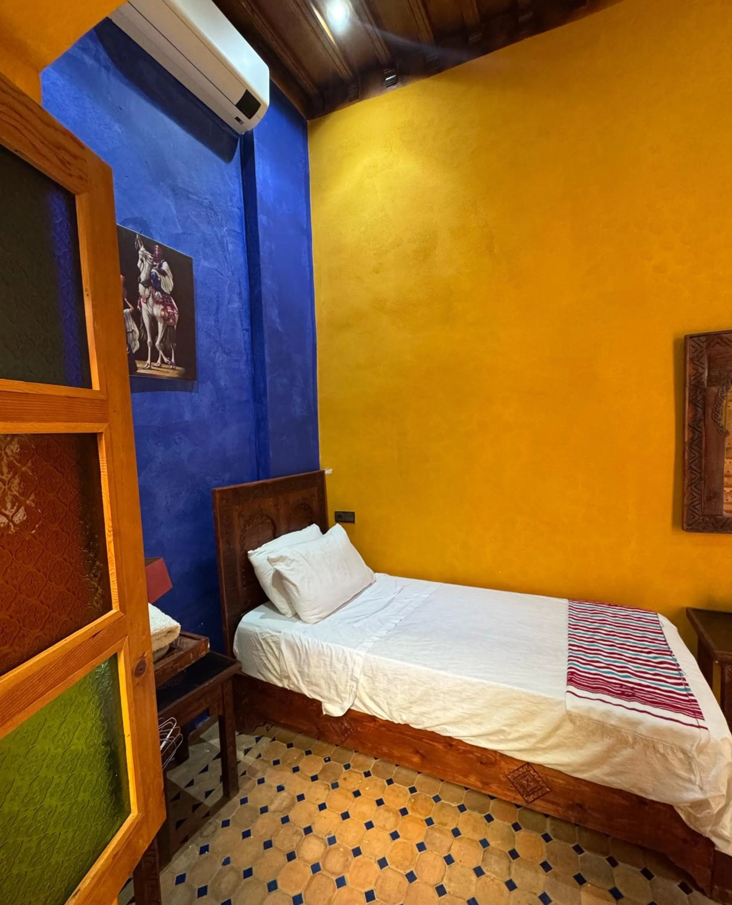 Bed in Riad Majorelle