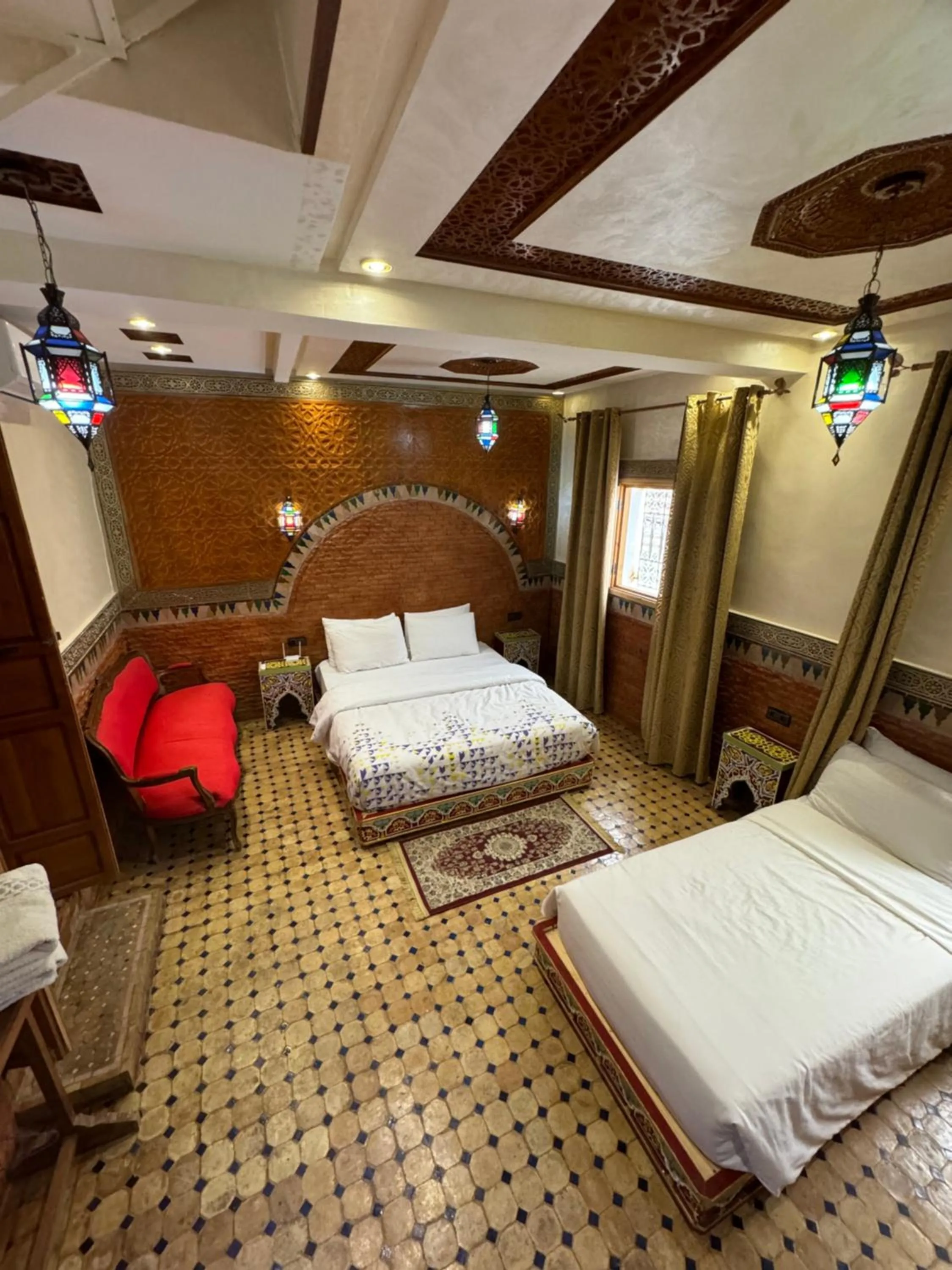 Bed in Riad Majorelle