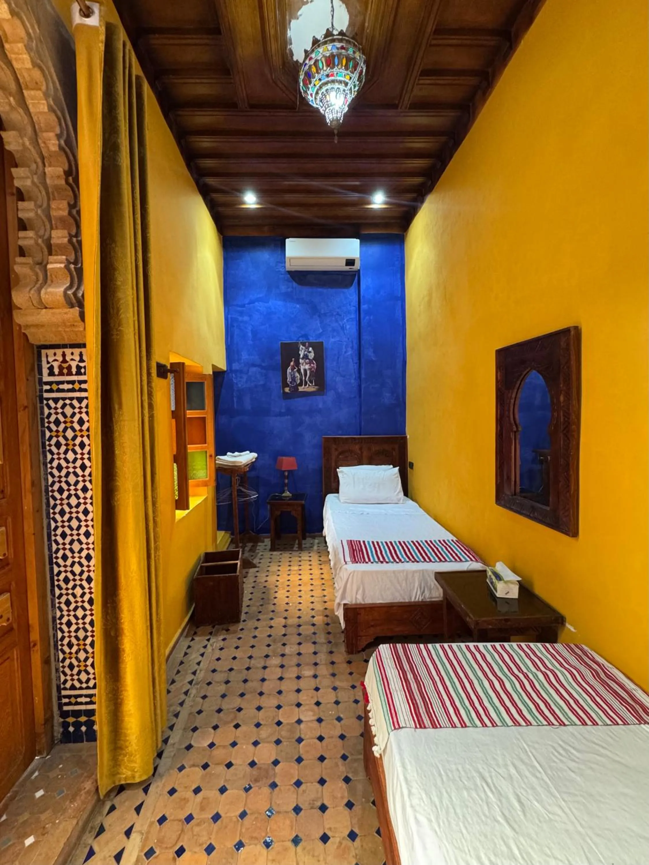 Bed in Riad Majorelle