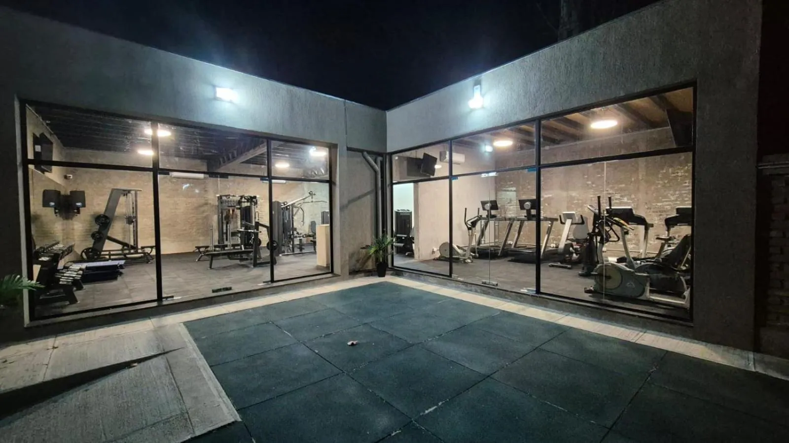 Fitness centre/facilities in Gran Hotel Dakar