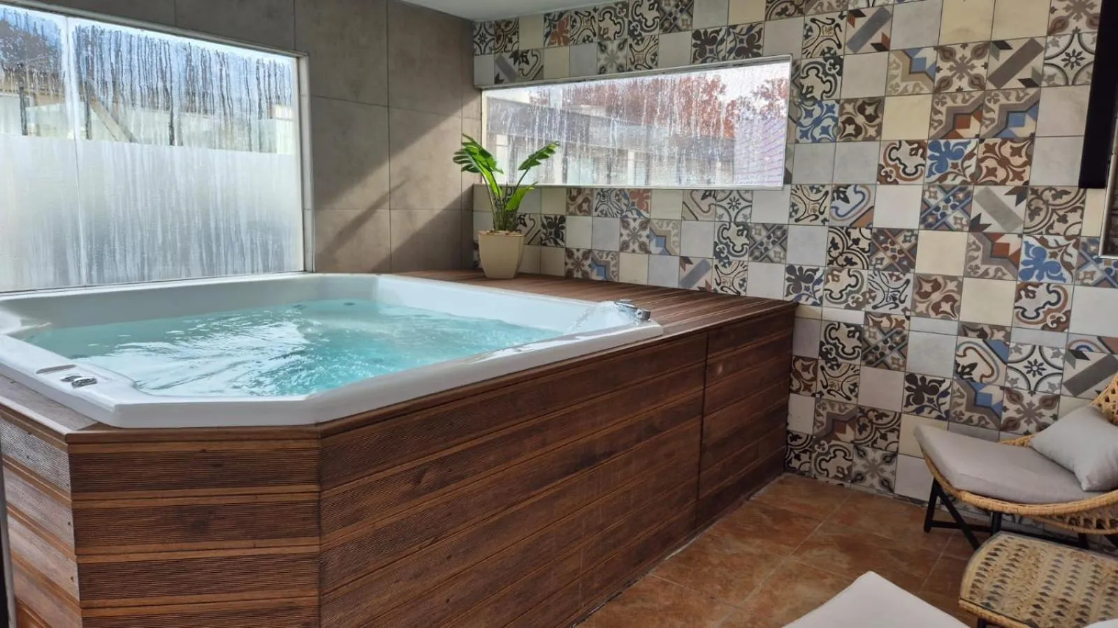 Hot Tub in Gran Hotel Dakar
