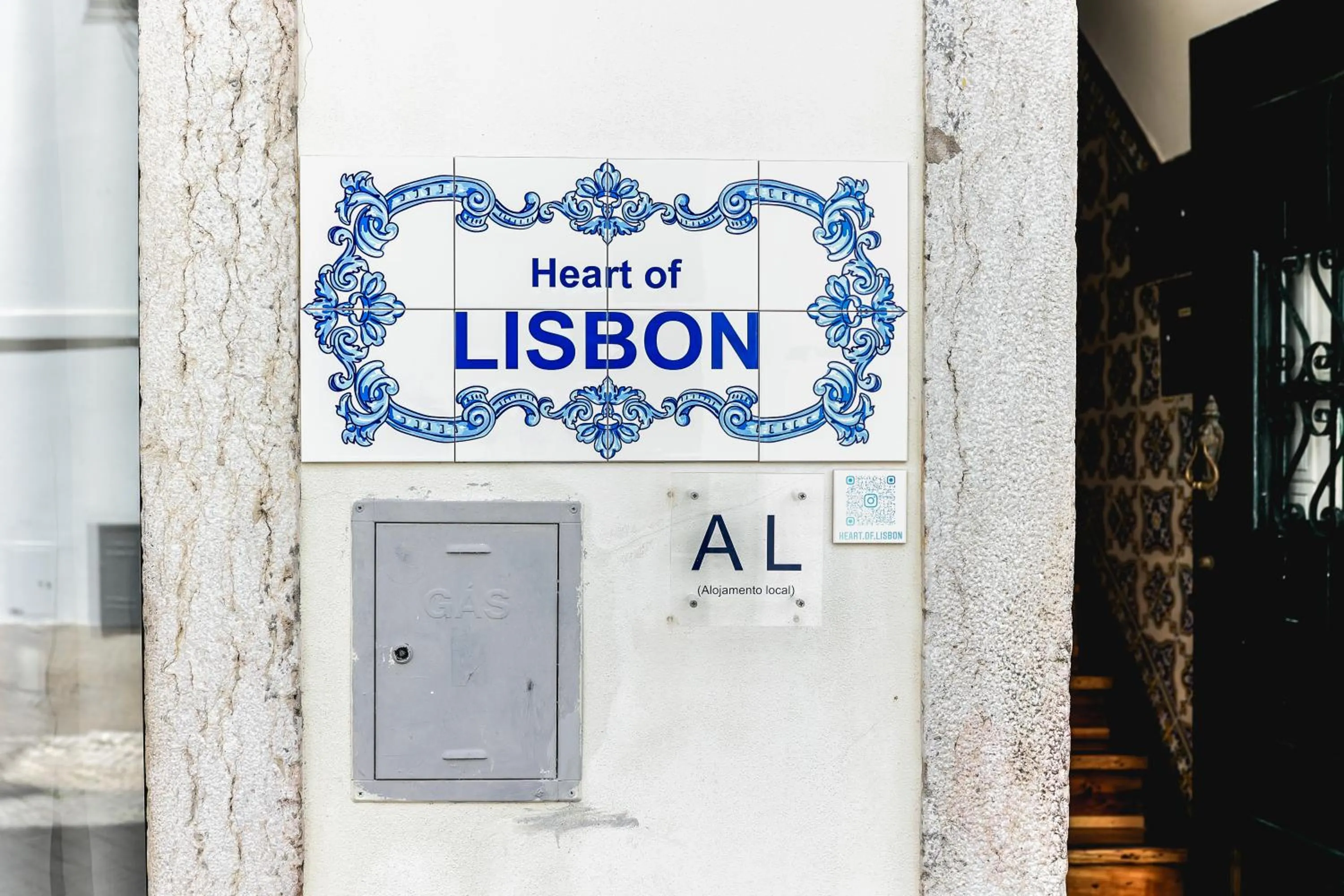Logo/Certificate/Sign in Heart of Lisbon