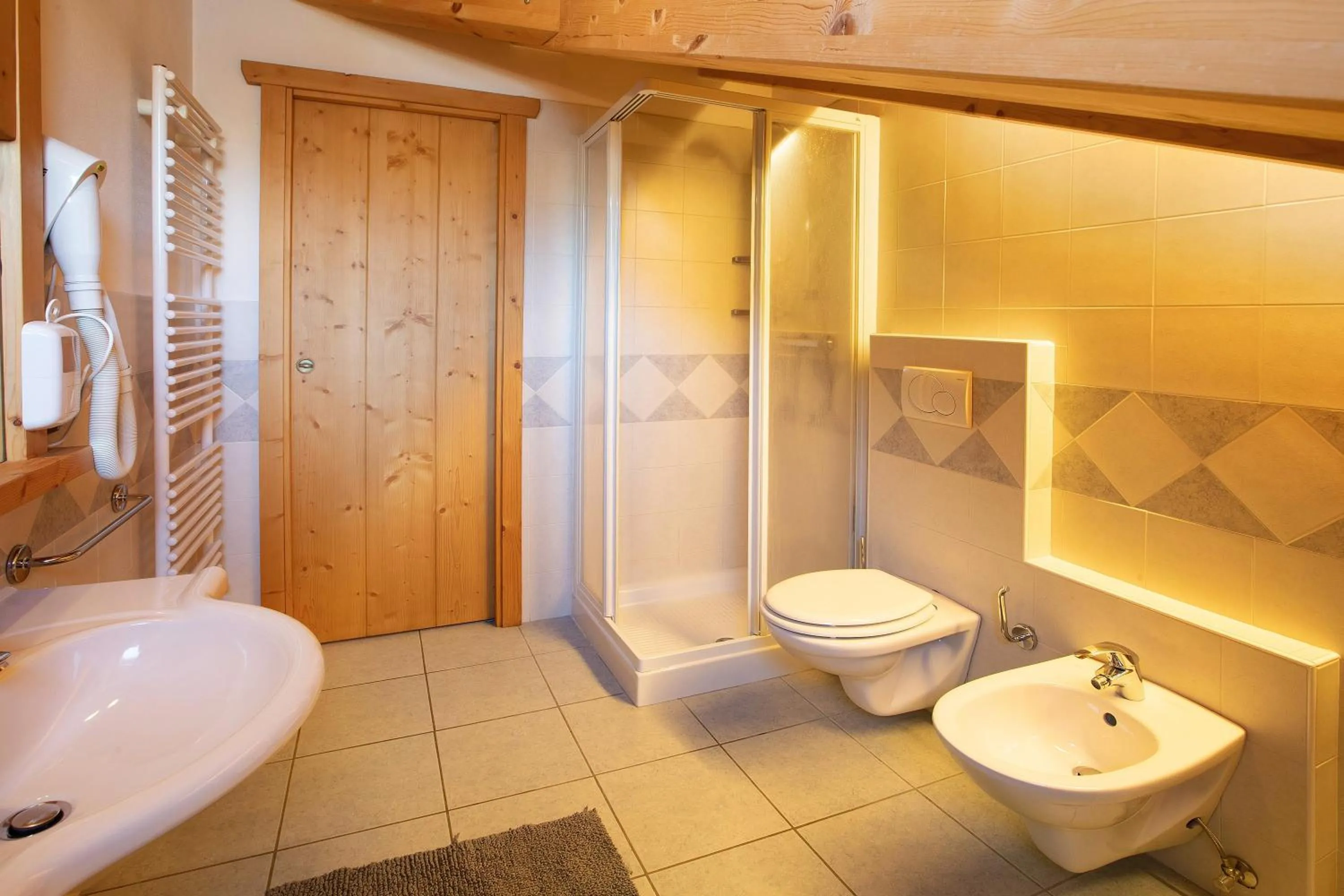 Bathroom in Baita dei ski app 6