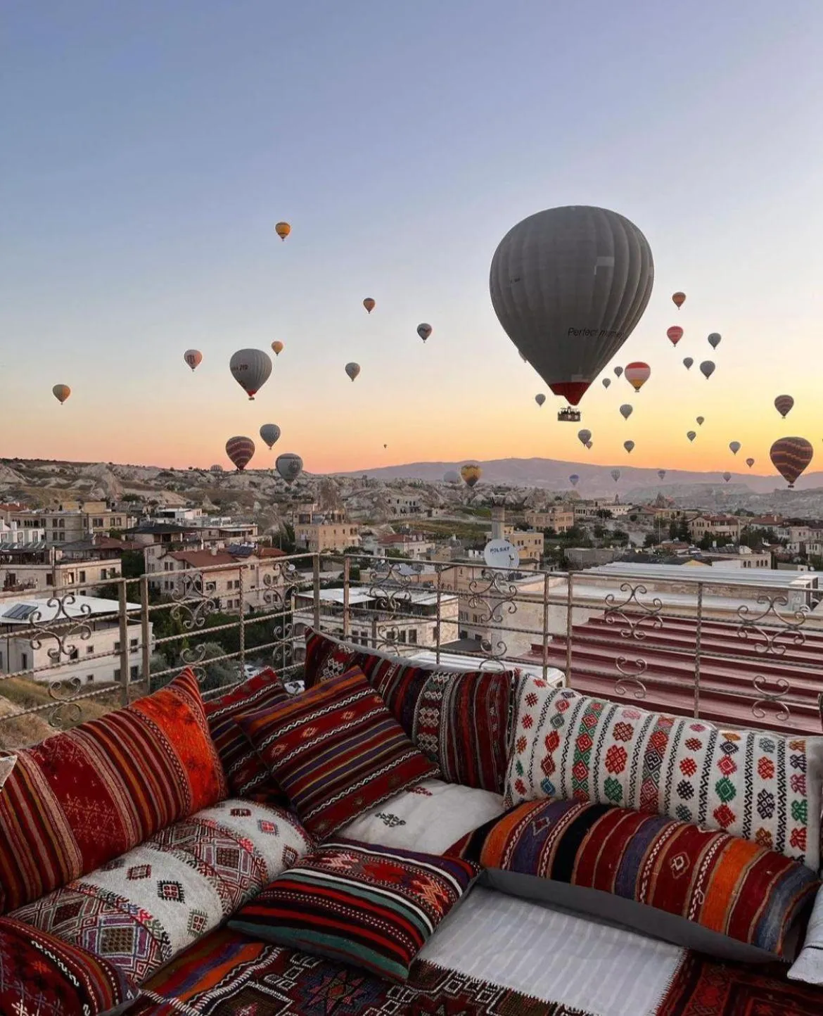 Patio in Virtus Cappadocia Hotel Göreme