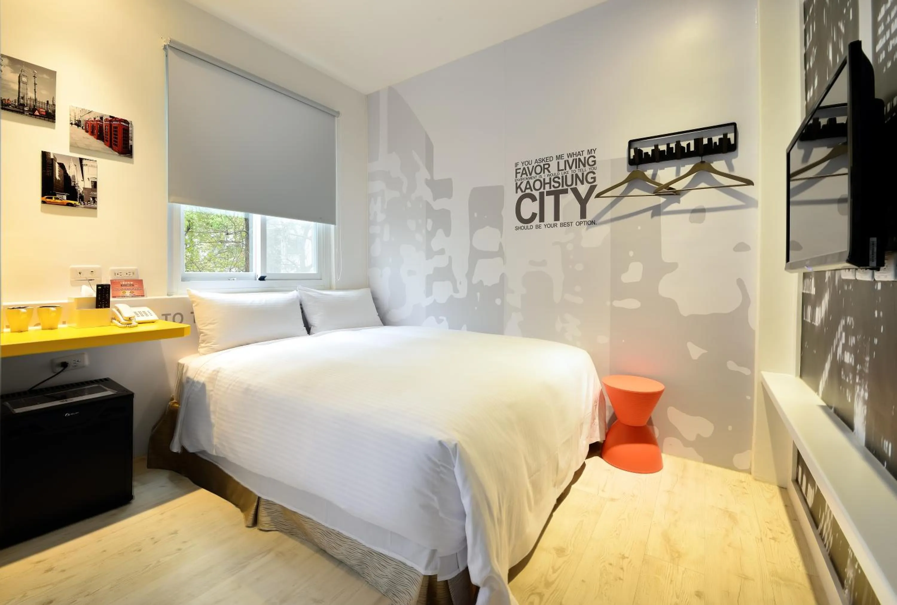 Bed in NL Concept Hotel