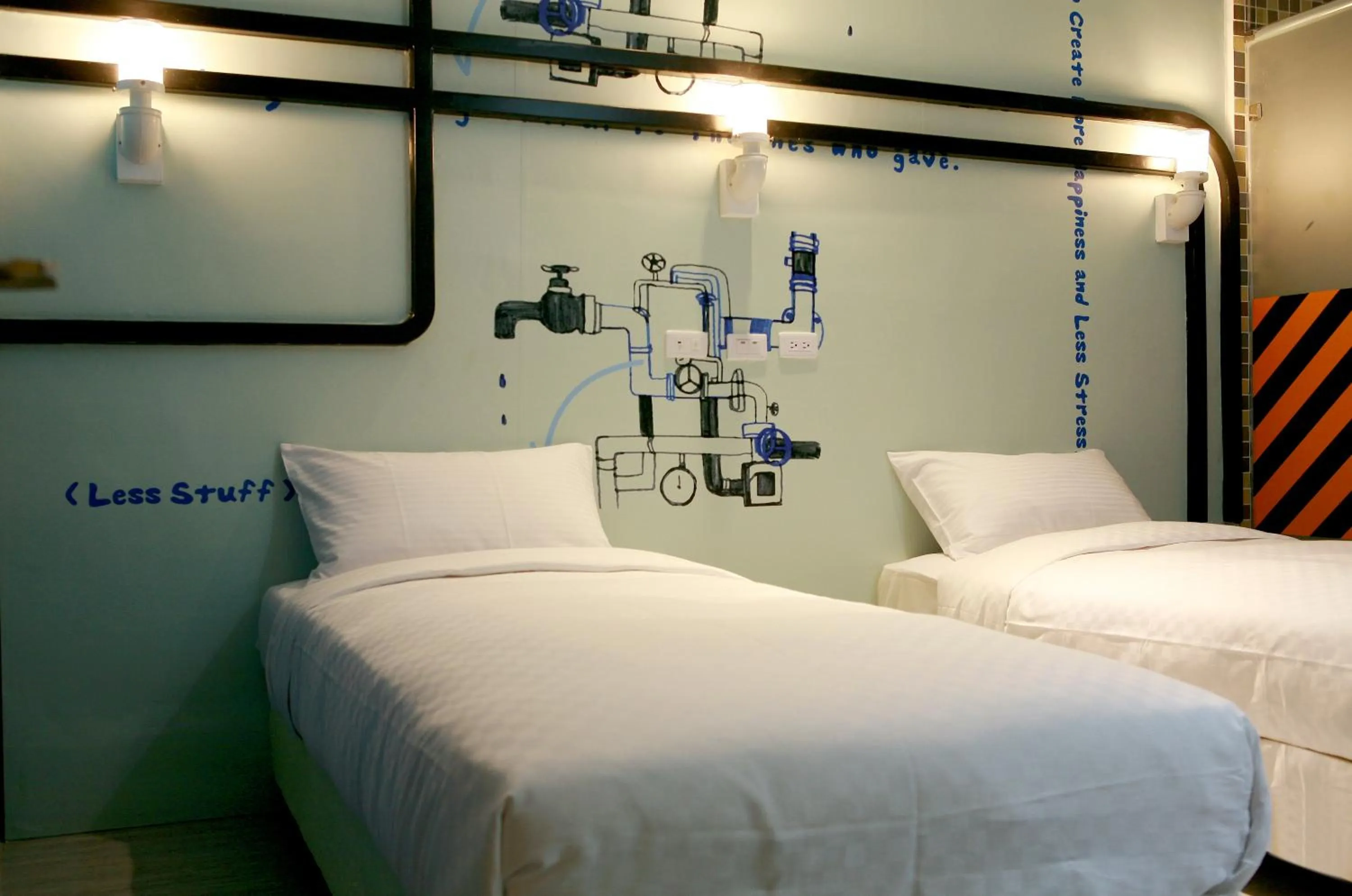 Bed in NL Concept Hotel