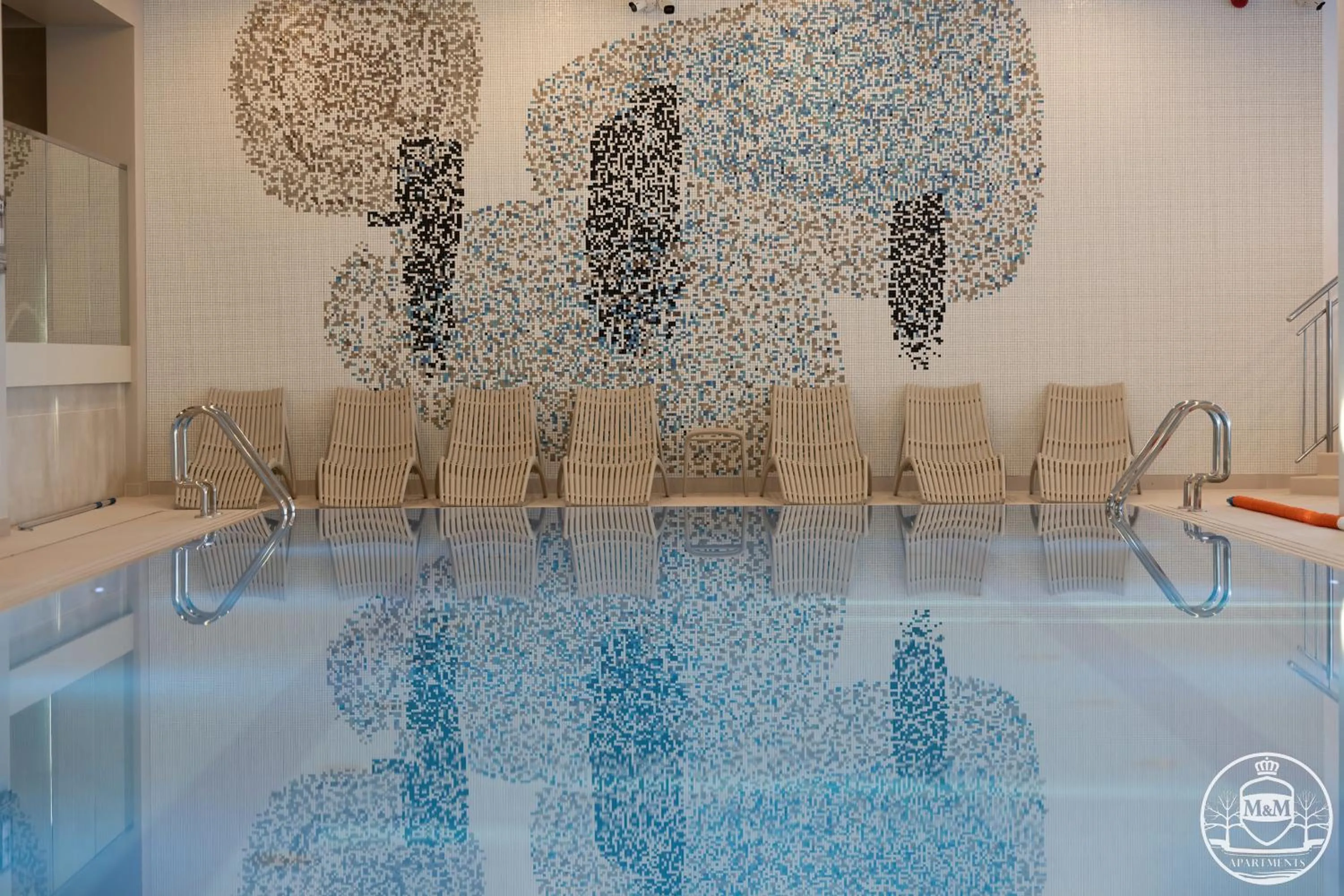 Pool view in Polanki Aqua - Aquapark, Free Parking, Apartments M&M Kołobrzeg