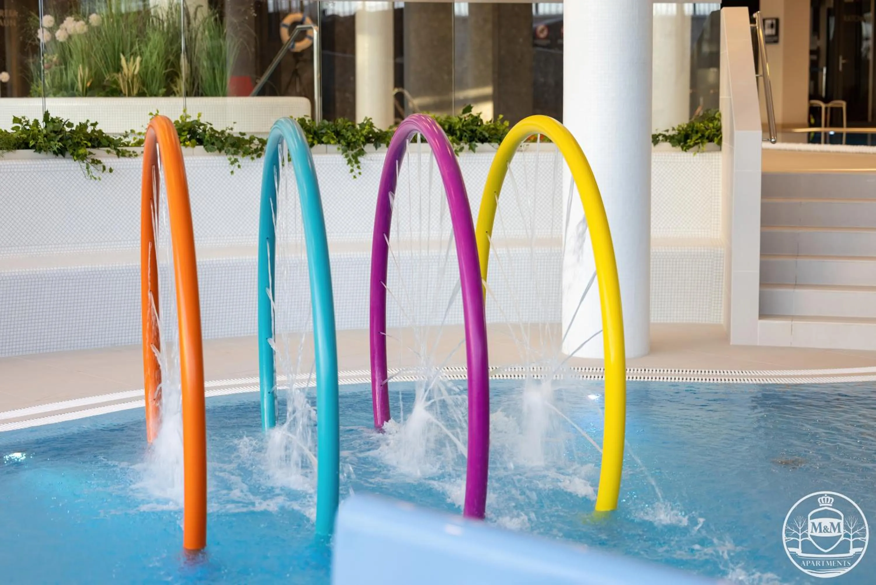 Aqua park in Polanki Aqua - Aquapark, Free Parking, Apartments M&M Kołobrzeg