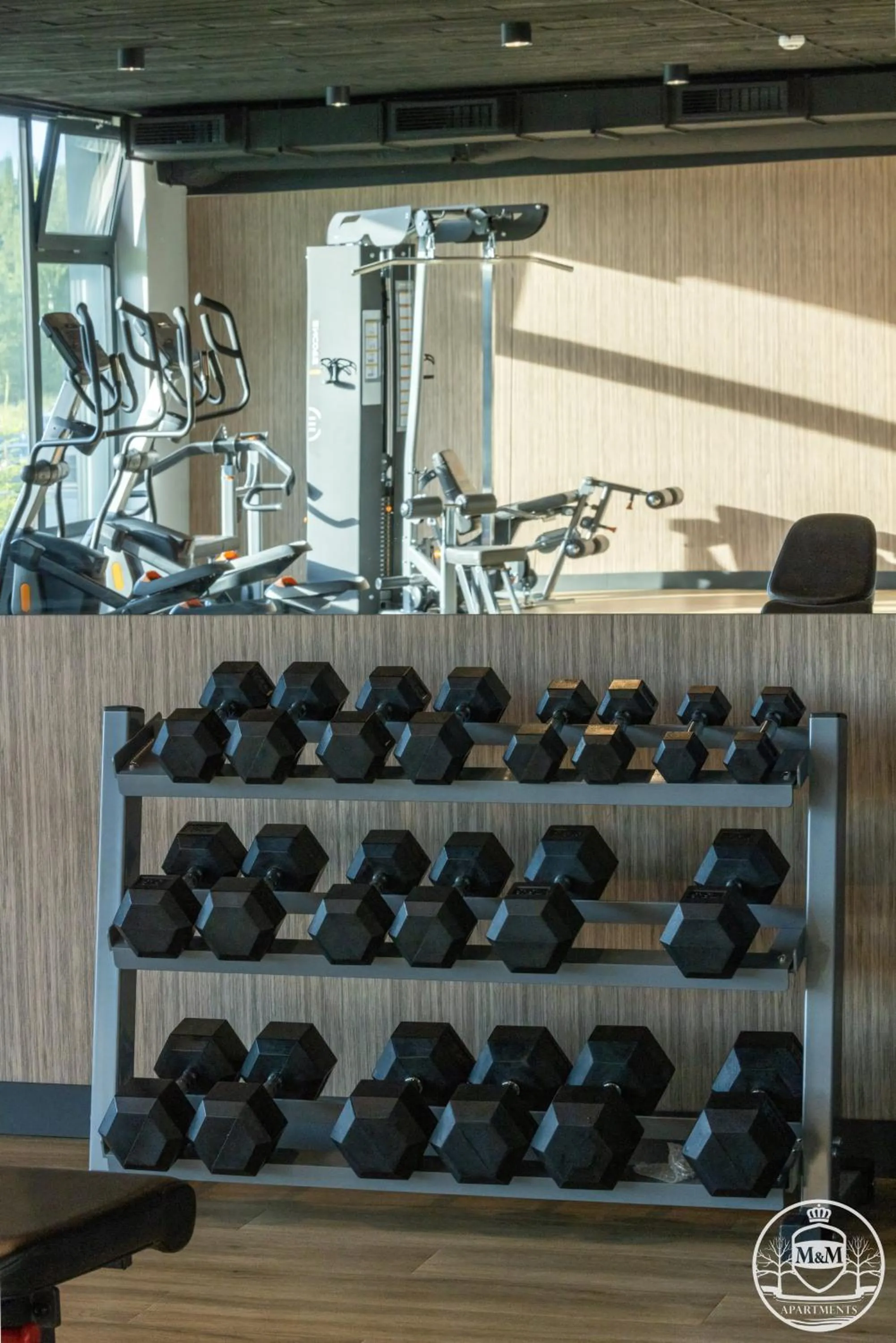 Fitness centre/facilities in Polanki Aqua - Aquapark, Free Parking, Apartments M&M Kołobrzeg