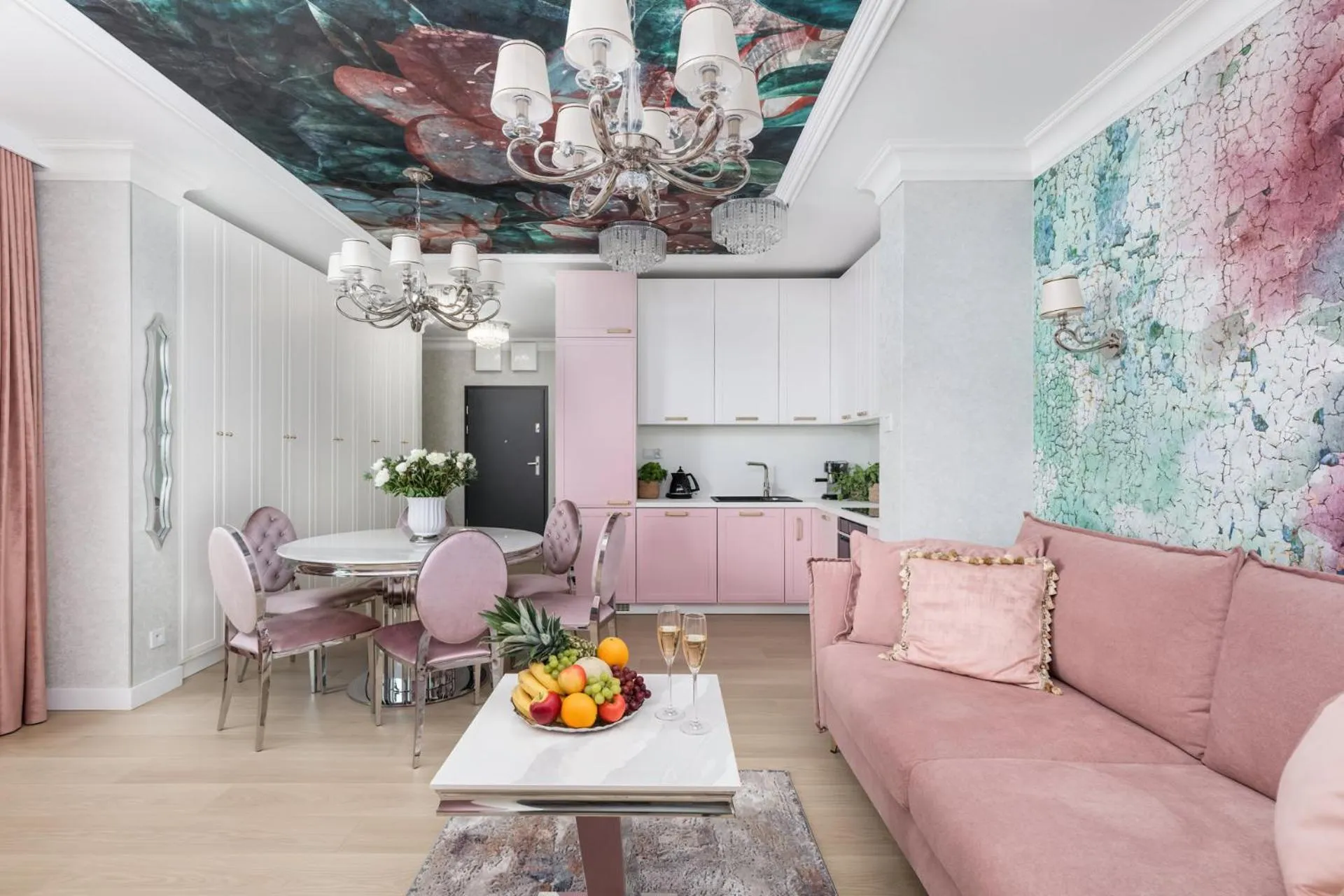 Living room in Polanki Aqua - Aquapark, Free Parking, Apartments M&M Kołobrzeg