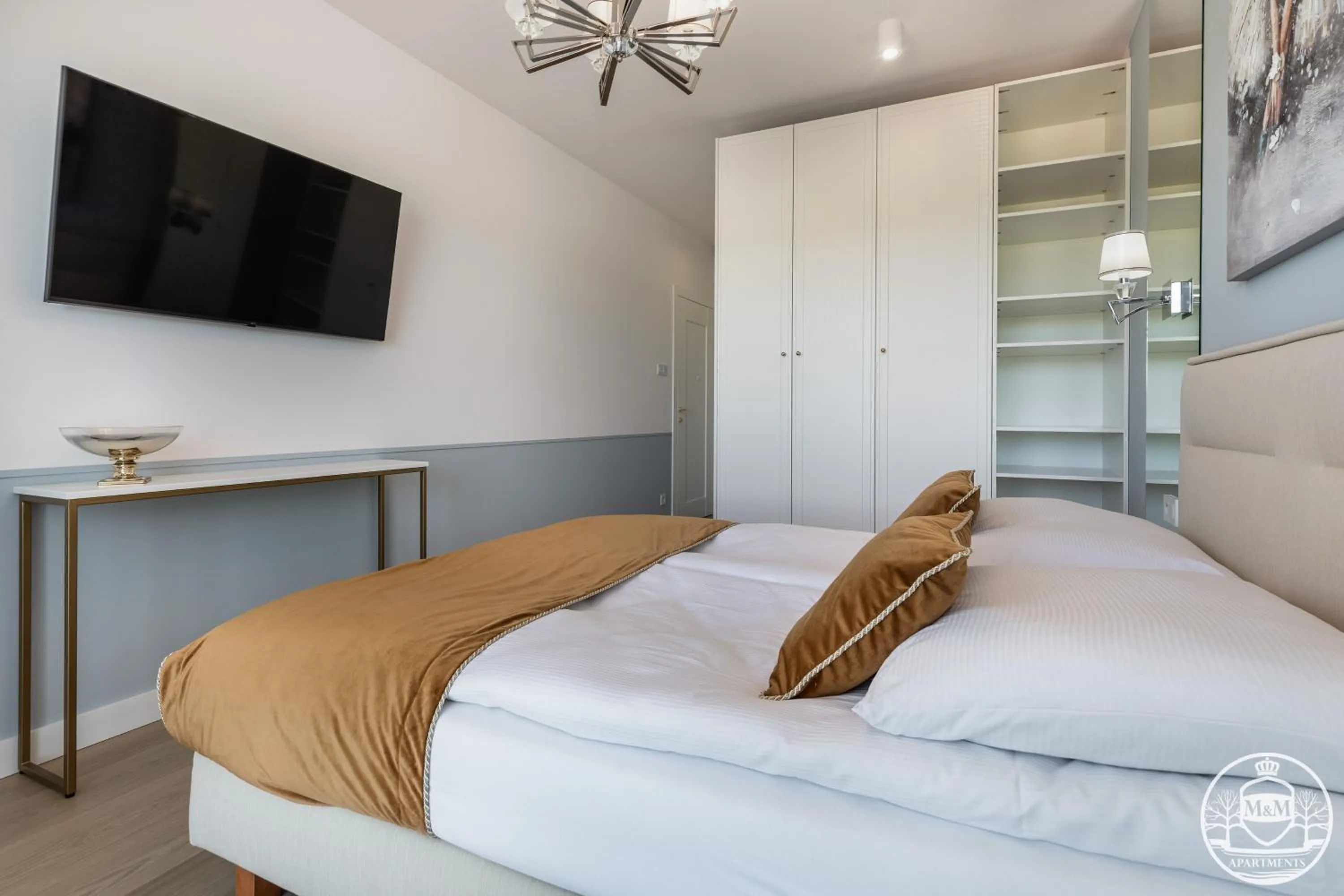 Bed in Polanki Aqua - Aquapark, Free Parking, Apartments M&M Kołobrzeg