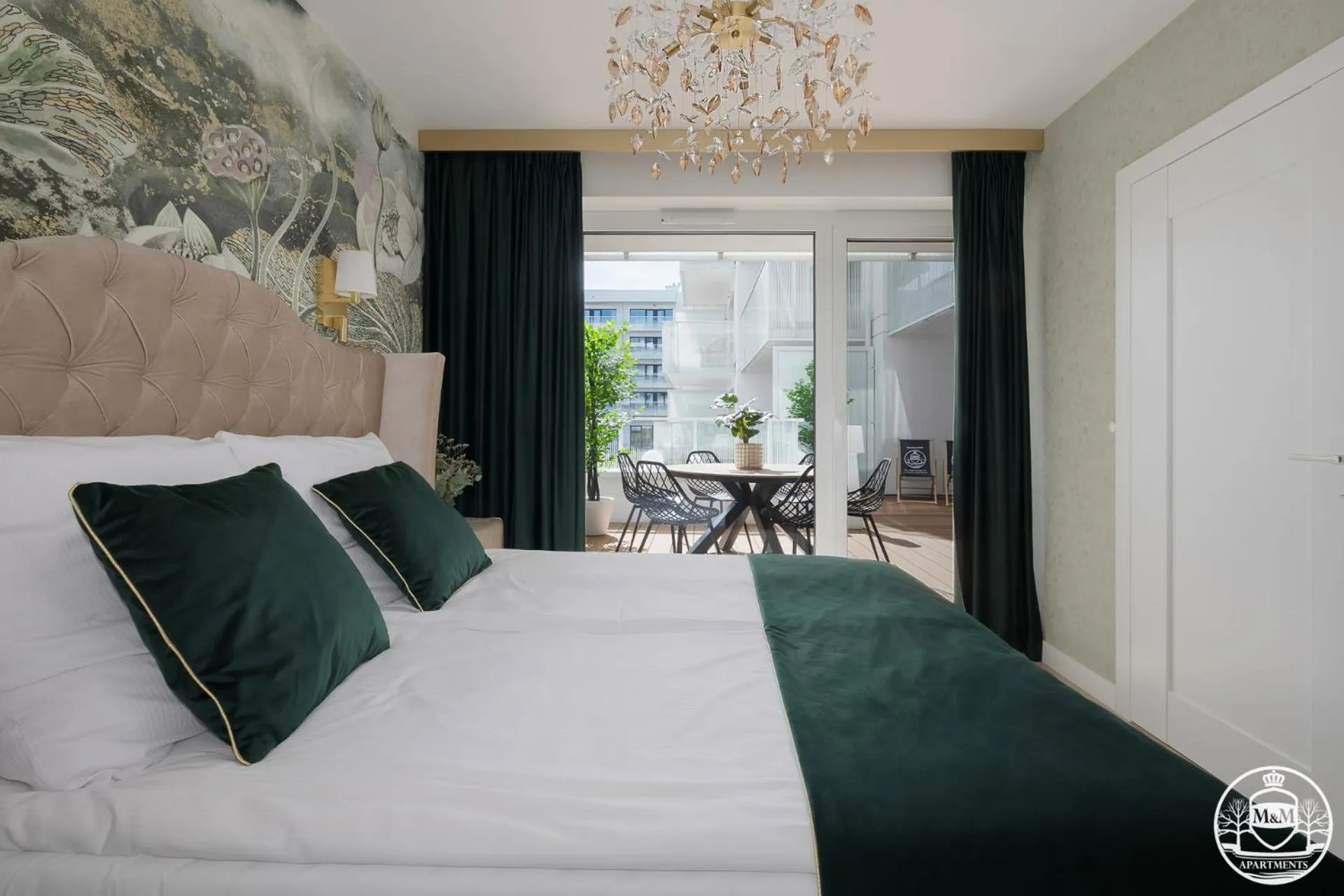 Bed in Polanki Aqua - Aquapark, Free Parking, Apartments M&M Kołobrzeg