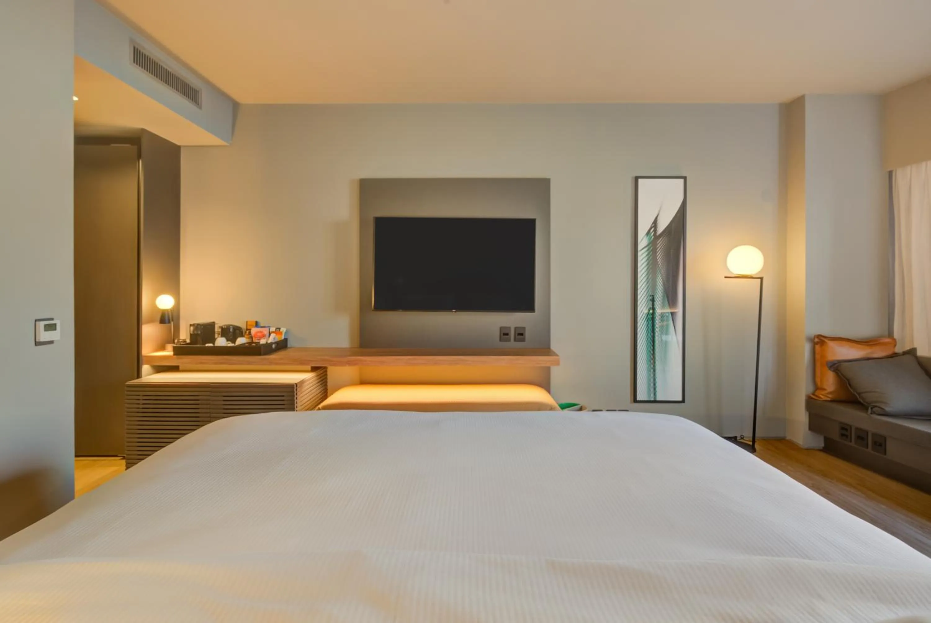 Bed in DoubleTree by Hilton Porto Alegre