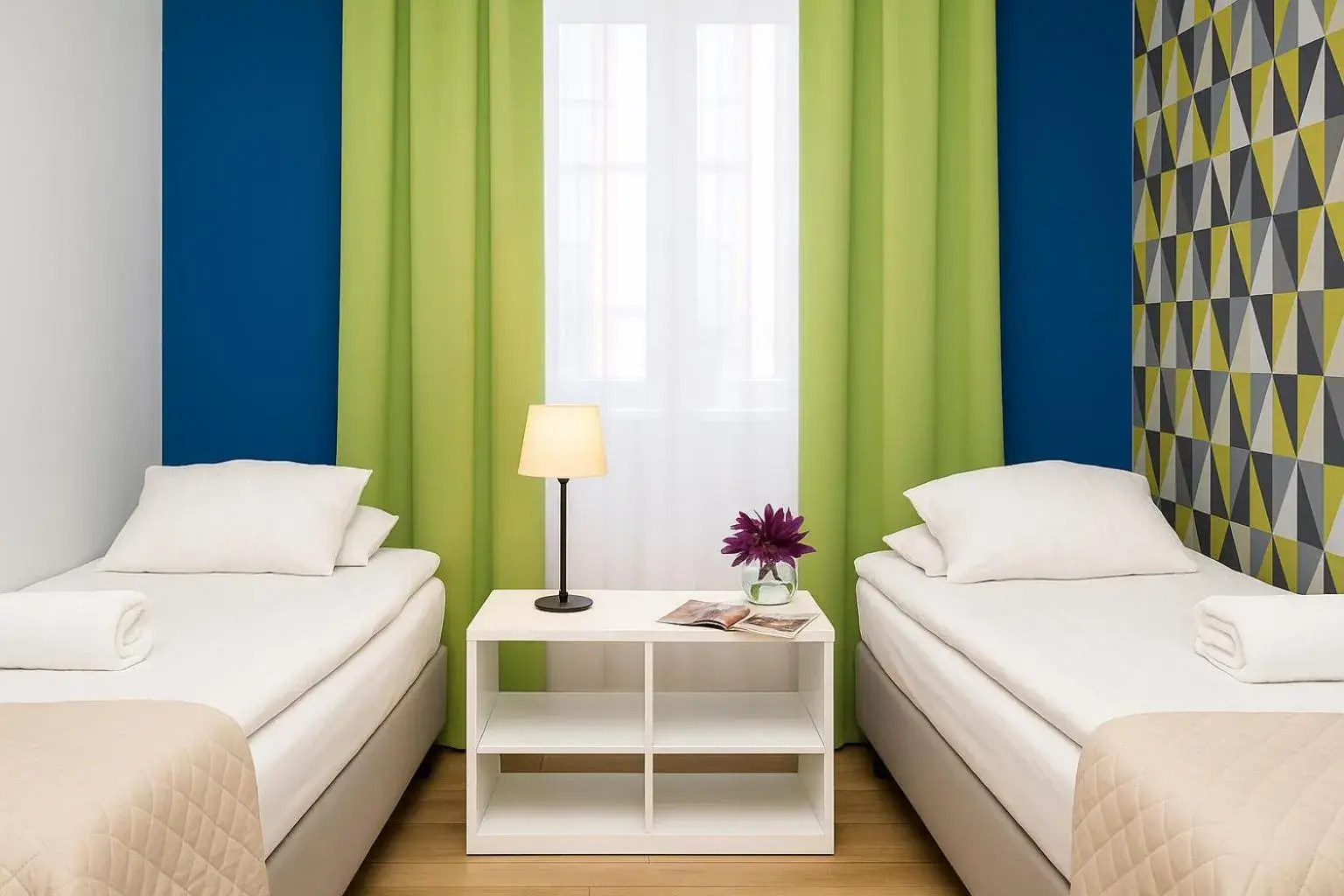 Twin Room with Private Bathroom in Premium Hostel Twin Room with Private Bathroom in Premium Hostel